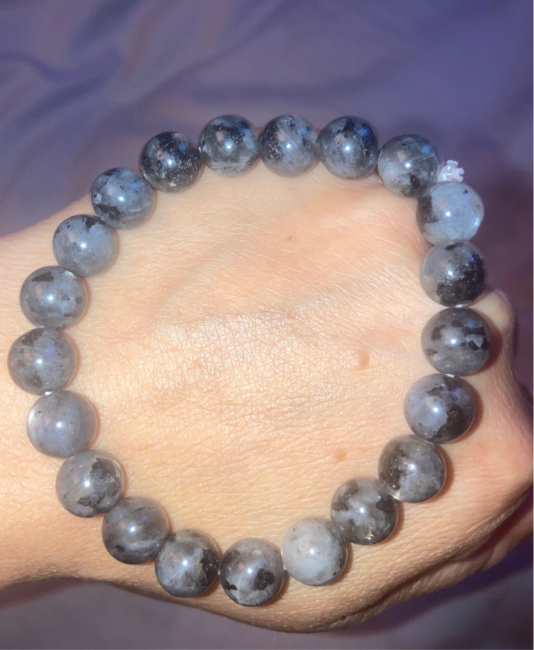 Celestial Shield Labradorite Divine Natural Crystal Bracelet Reiki Healing