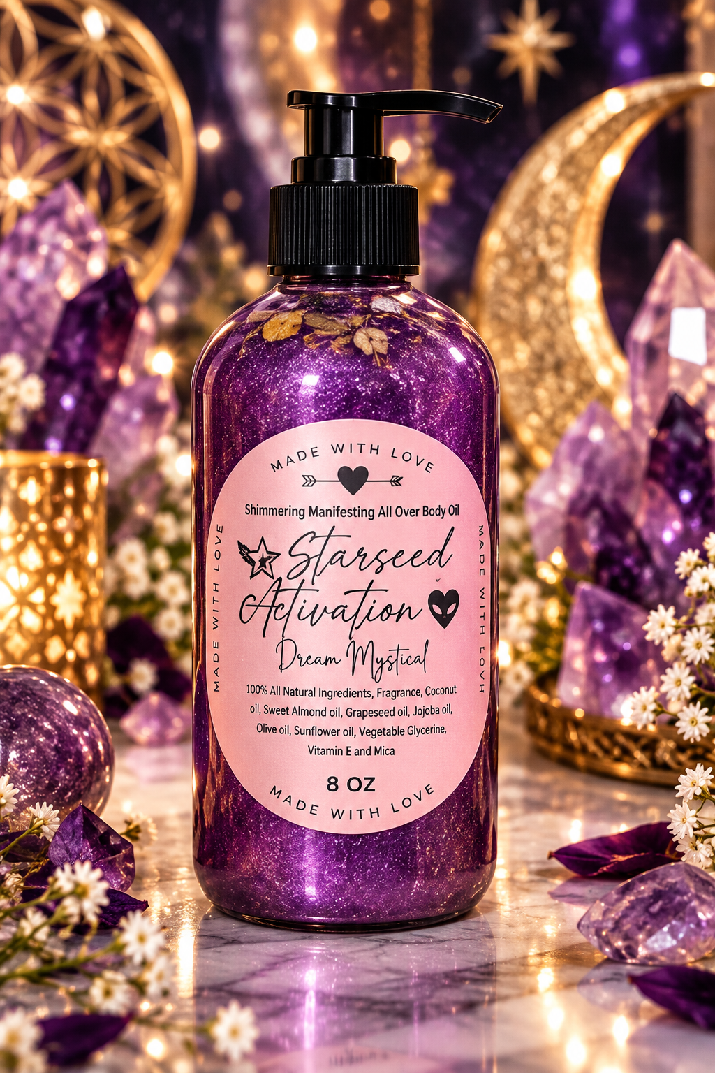 Starseed Activation Manifesting All Over Body Oil