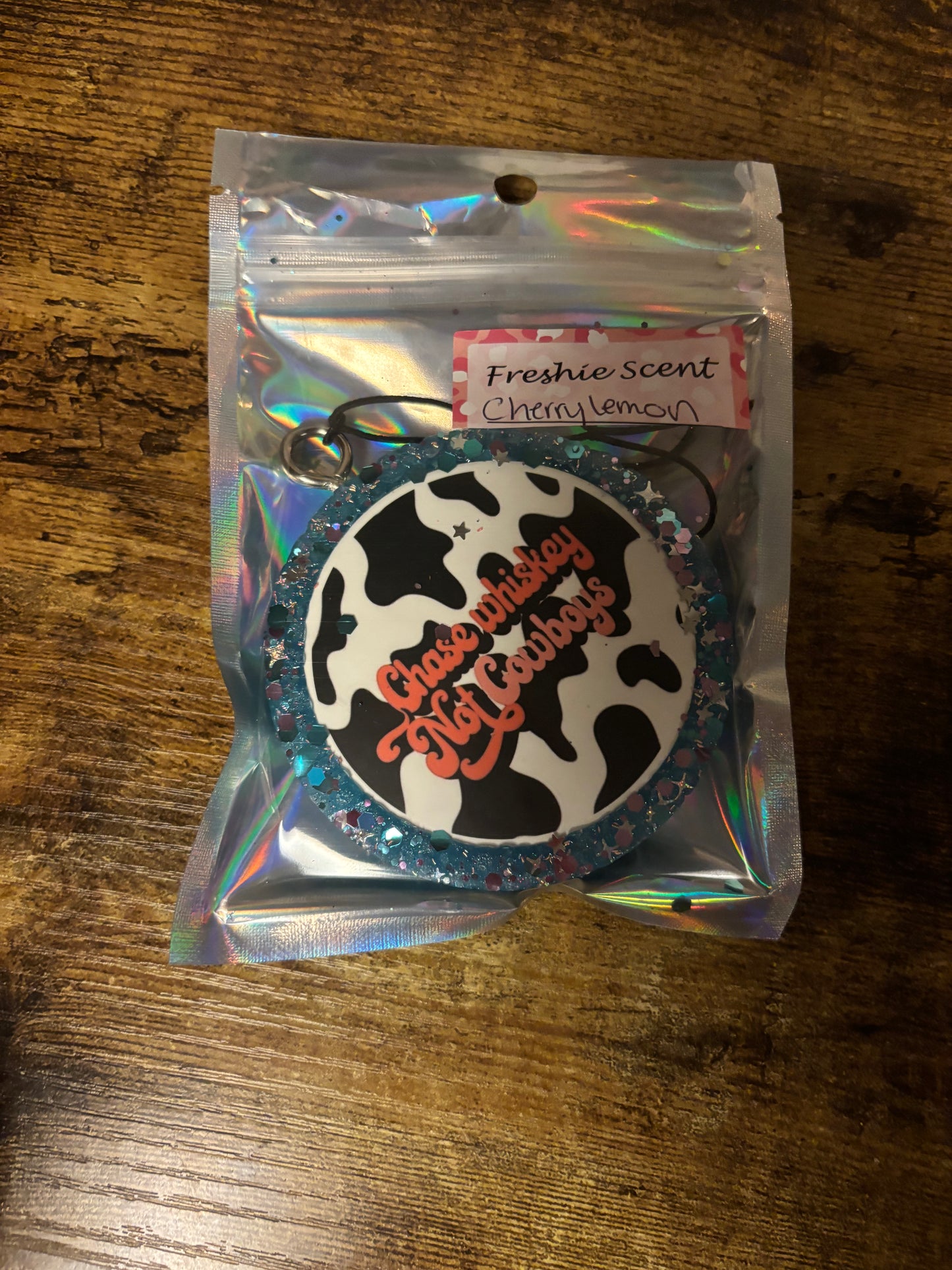 Chase Whiskey Not Cowboys Freshie – Cherrylemon Long Lasting Car Air Freshener