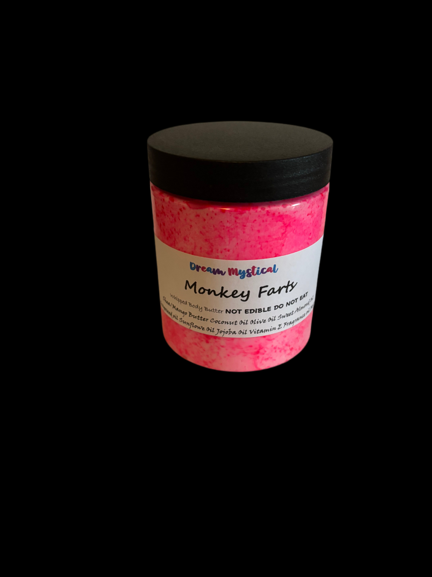 Monkey Farts Whipped Body Butter Moisturizer with Coconut Shea &Mango Butter and other natural oils for soft glowing skin