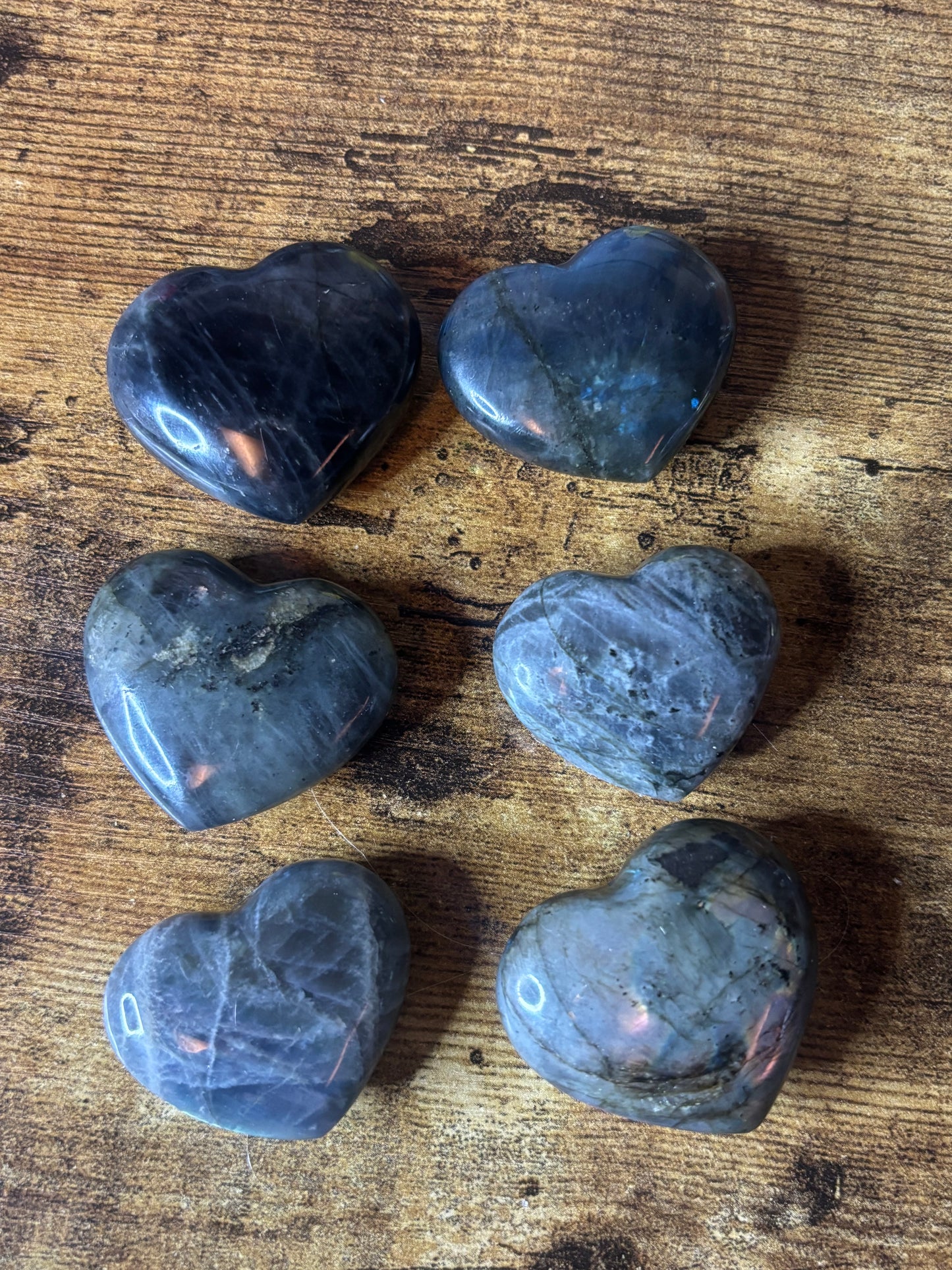 ✨ Aurora Heart Labradorite – Intuition • Protection • Magic ✨