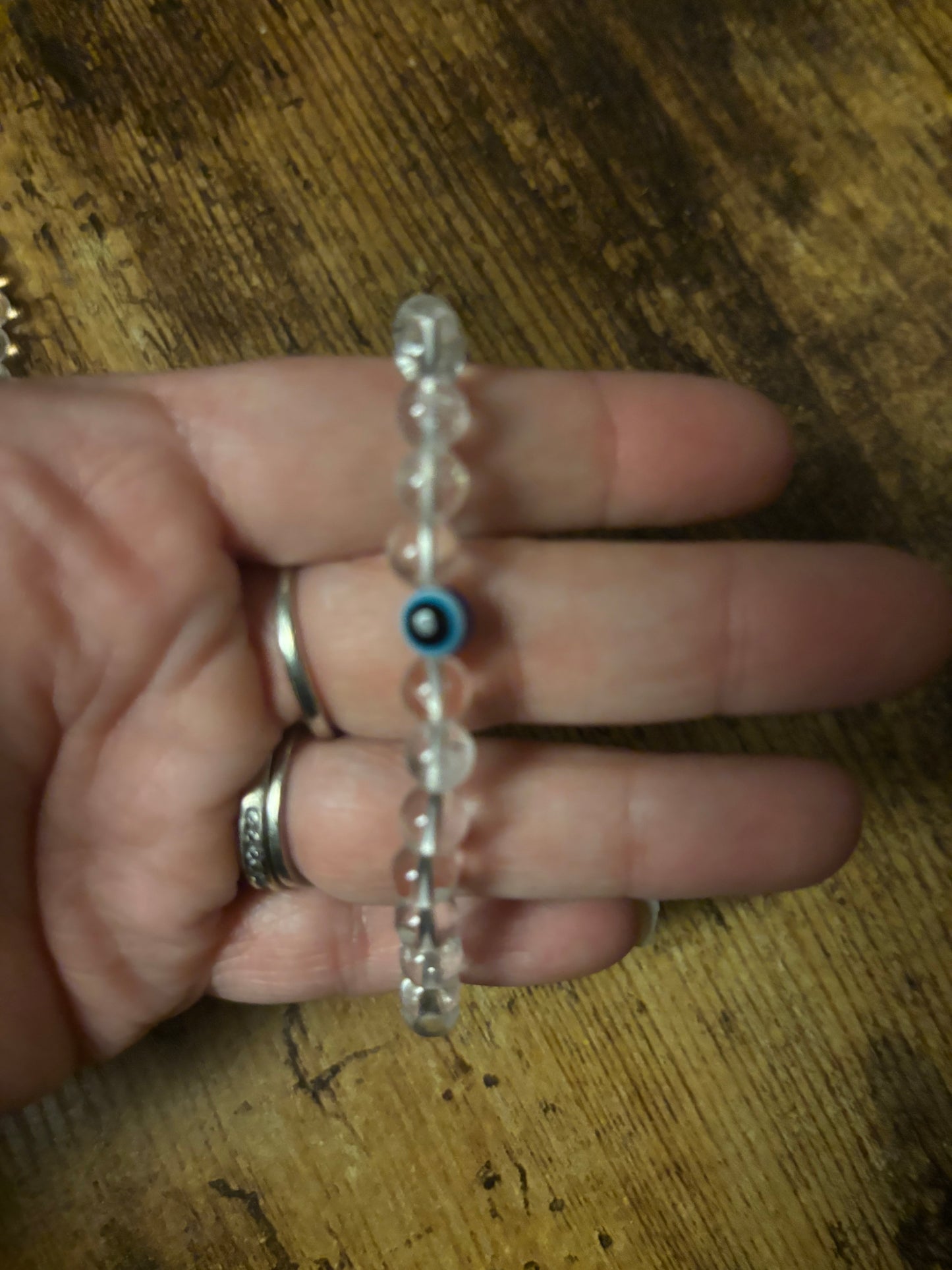 Celestial Clarity Bracelet – Clear Quartz Master Healer • High Vibration Energy