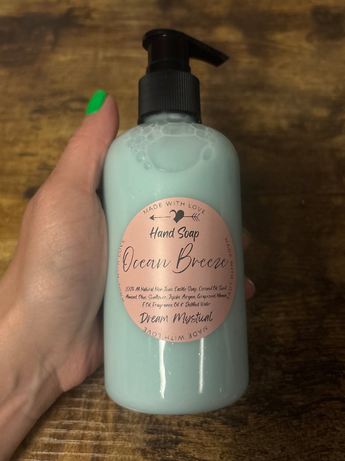 8oz All Natural Hand Soap