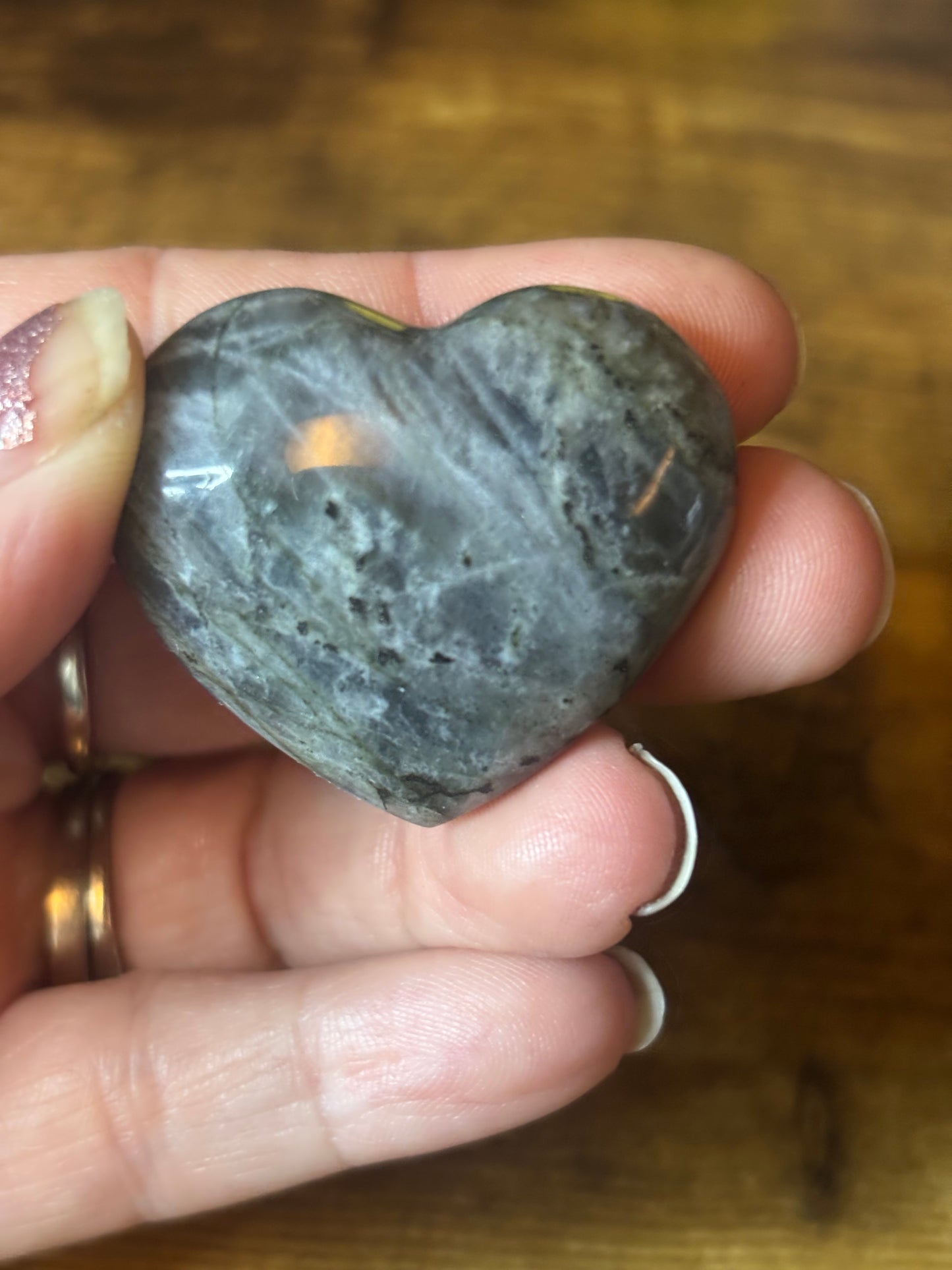 ✨ Aurora Heart Labradorite – Intuition • Protection • Magic ✨