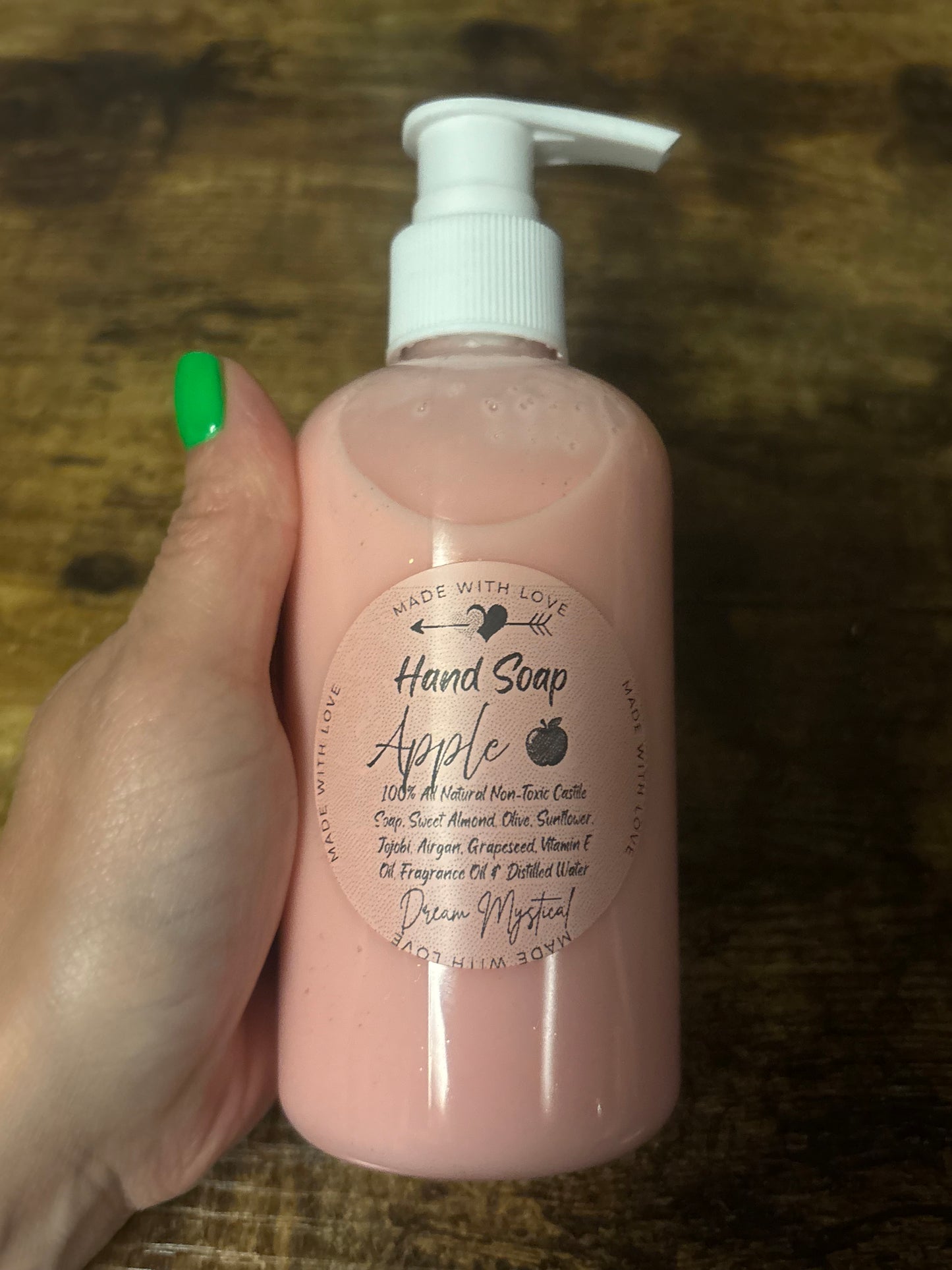 8oz All Natural Hand Soap