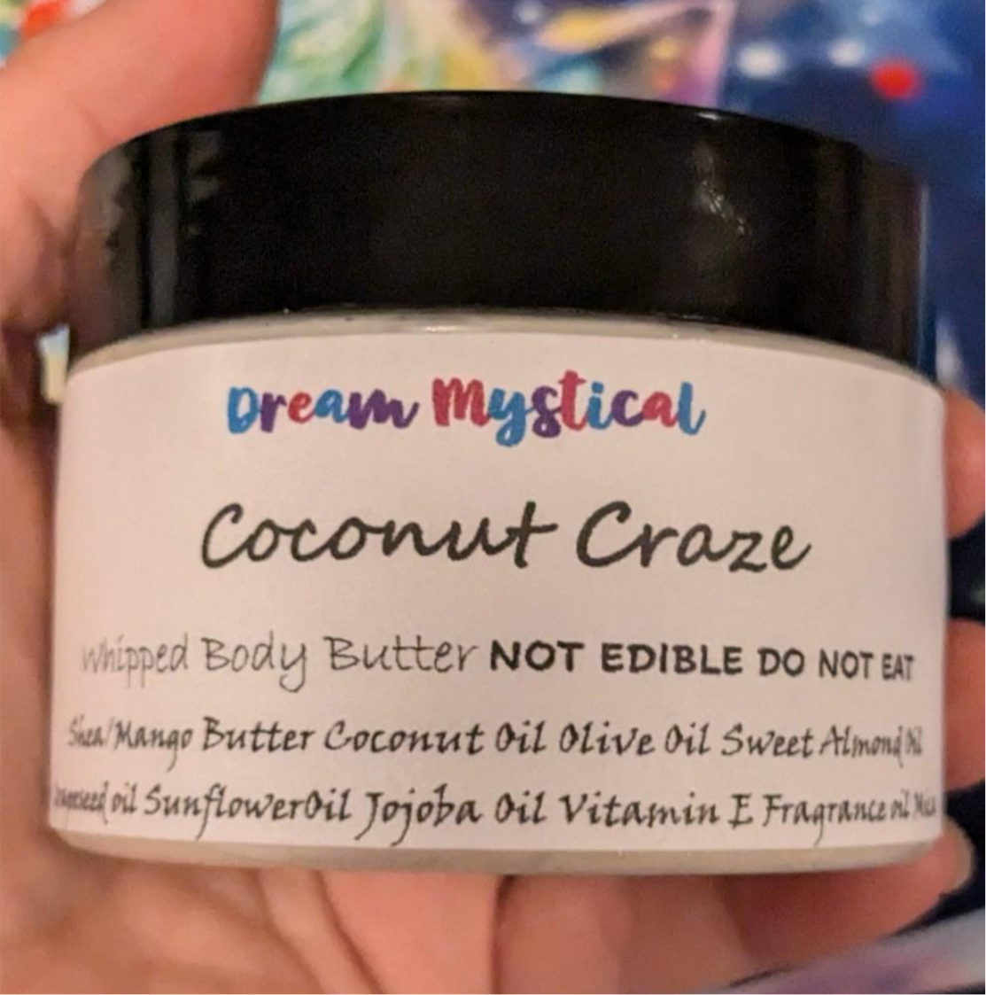 Coconut Craze Whipped Body Butter Moisturizer with Coconut Shea &Mango Butter and other natural oils for soft glowing skin