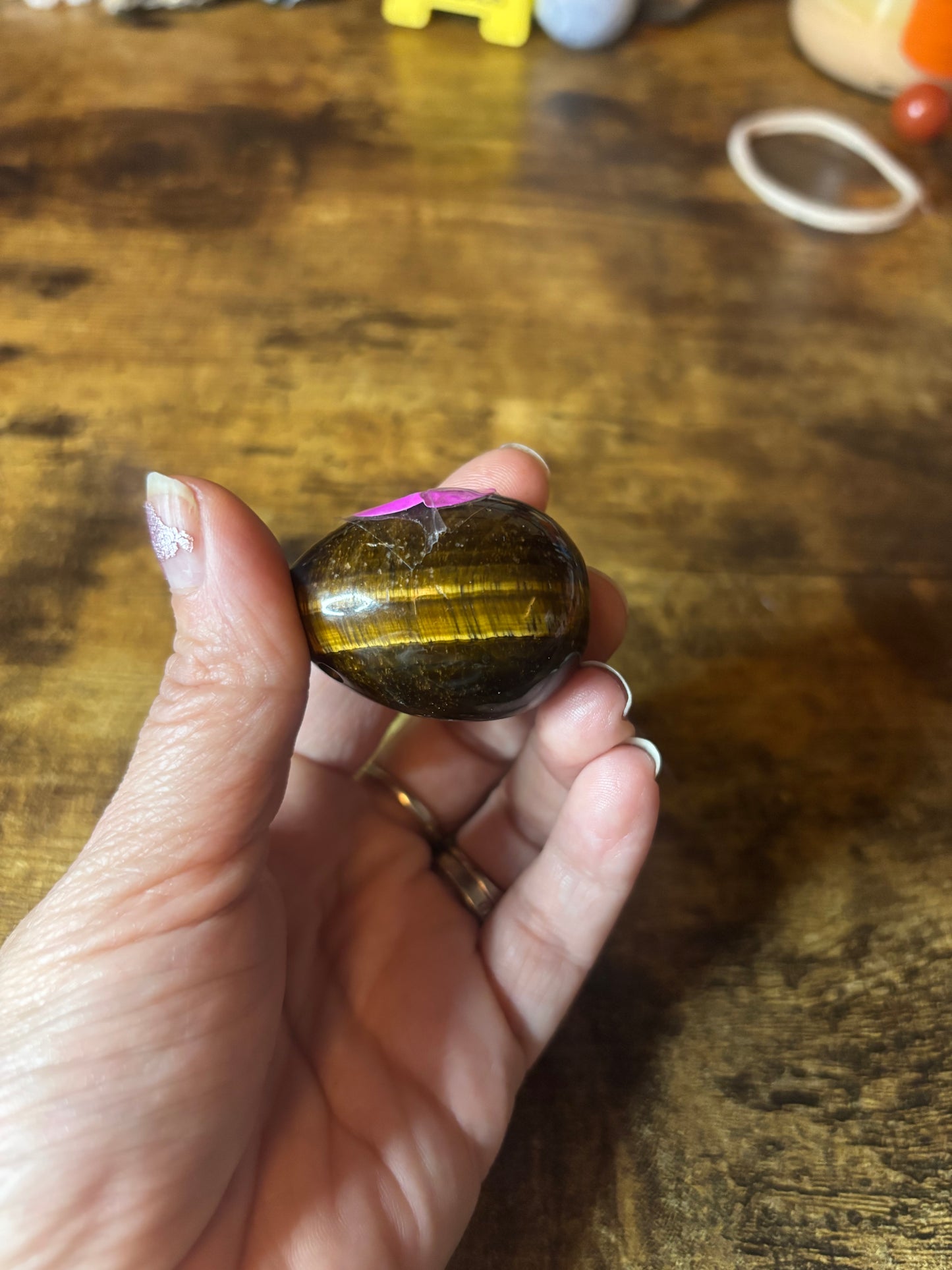 Golden Tiger’s Eye Protection Egg 🐅✨