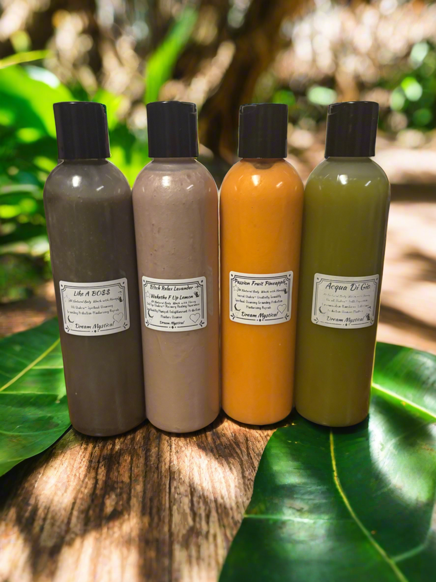 Passionfruit Pineapple All Natural Body Wash with Honey