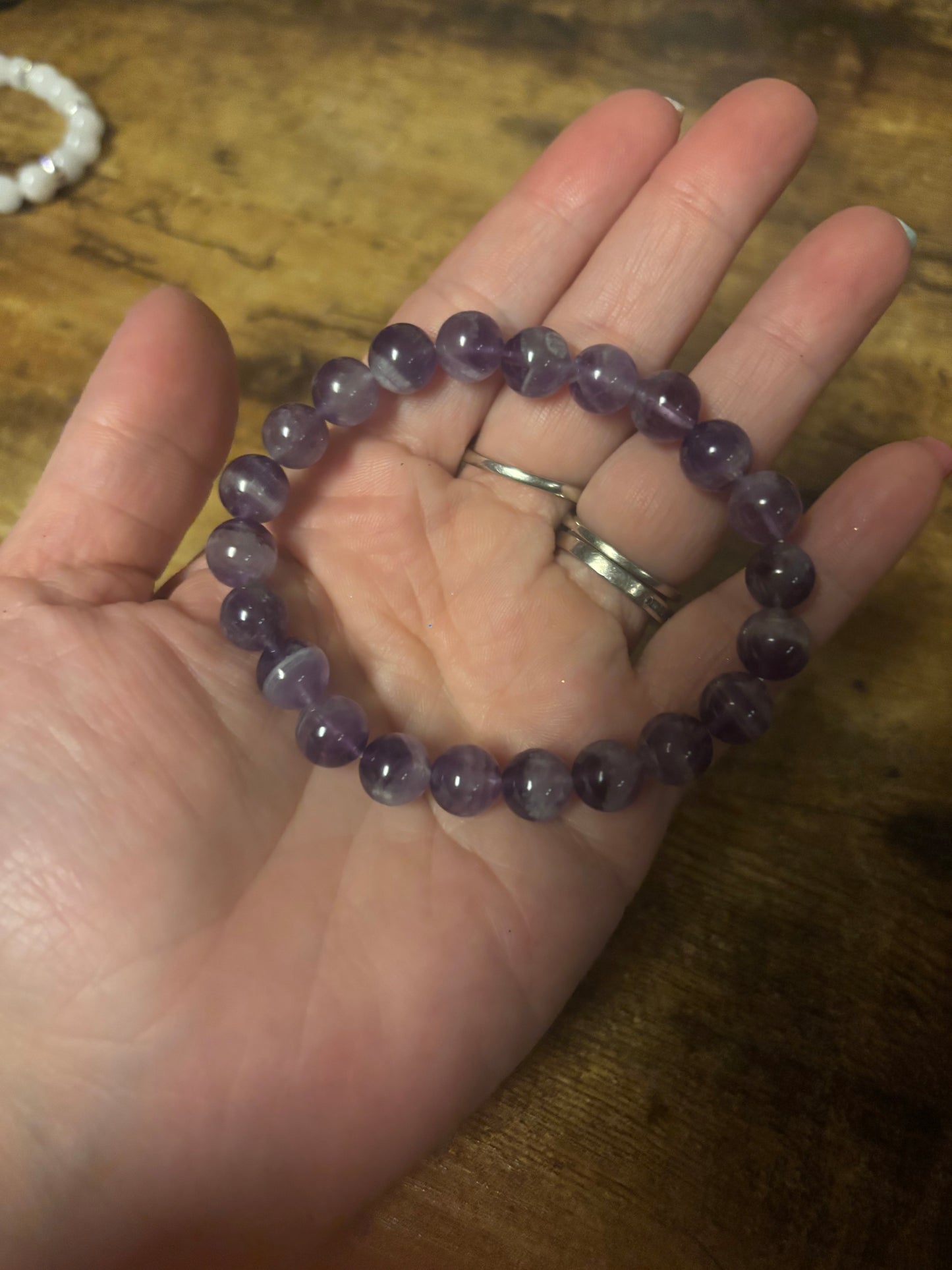 Shadowlight Guardian – Dog Tooth Amethyst & Black Tourmaline AAA Shielding & Clarity Bracelet
