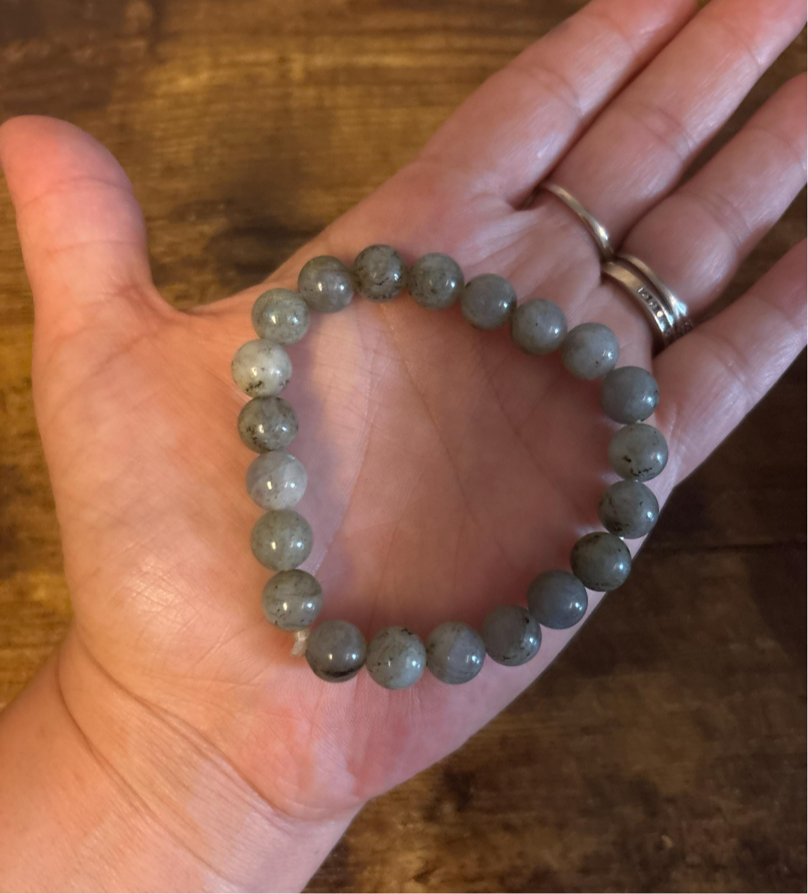 Celestial Shield Labradorite Divine Natural Crystal Bracelet Reiki Healing