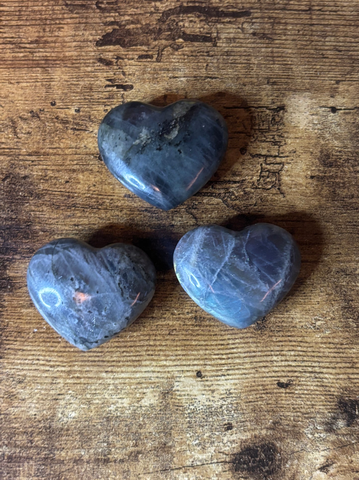 ✨ Aurora Heart Labradorite – Intuition • Protection • Magic ✨