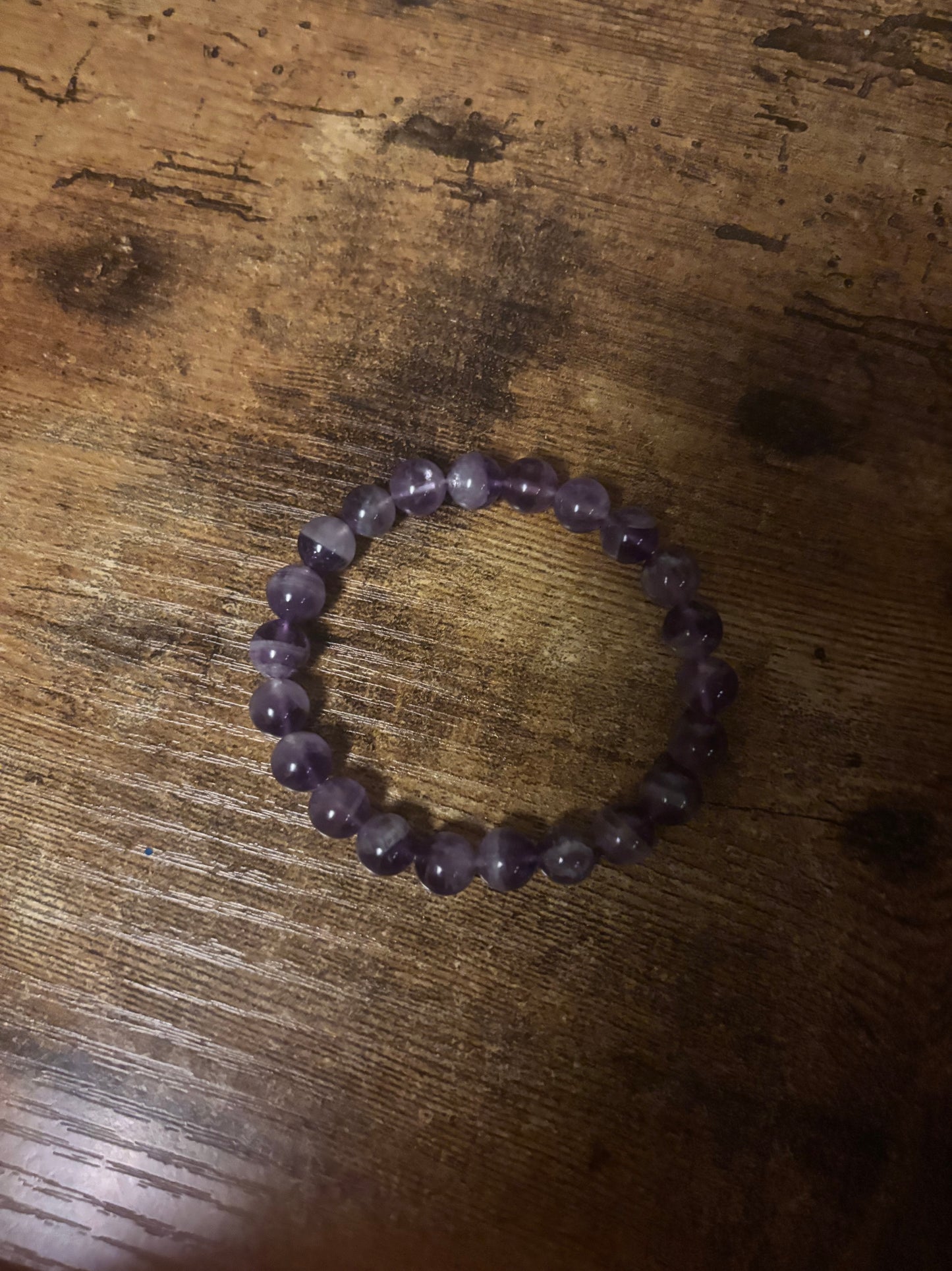 Shadowlight Guardian – Dog Tooth Amethyst & Black Tourmaline AAA Shielding & Clarity Bracelet