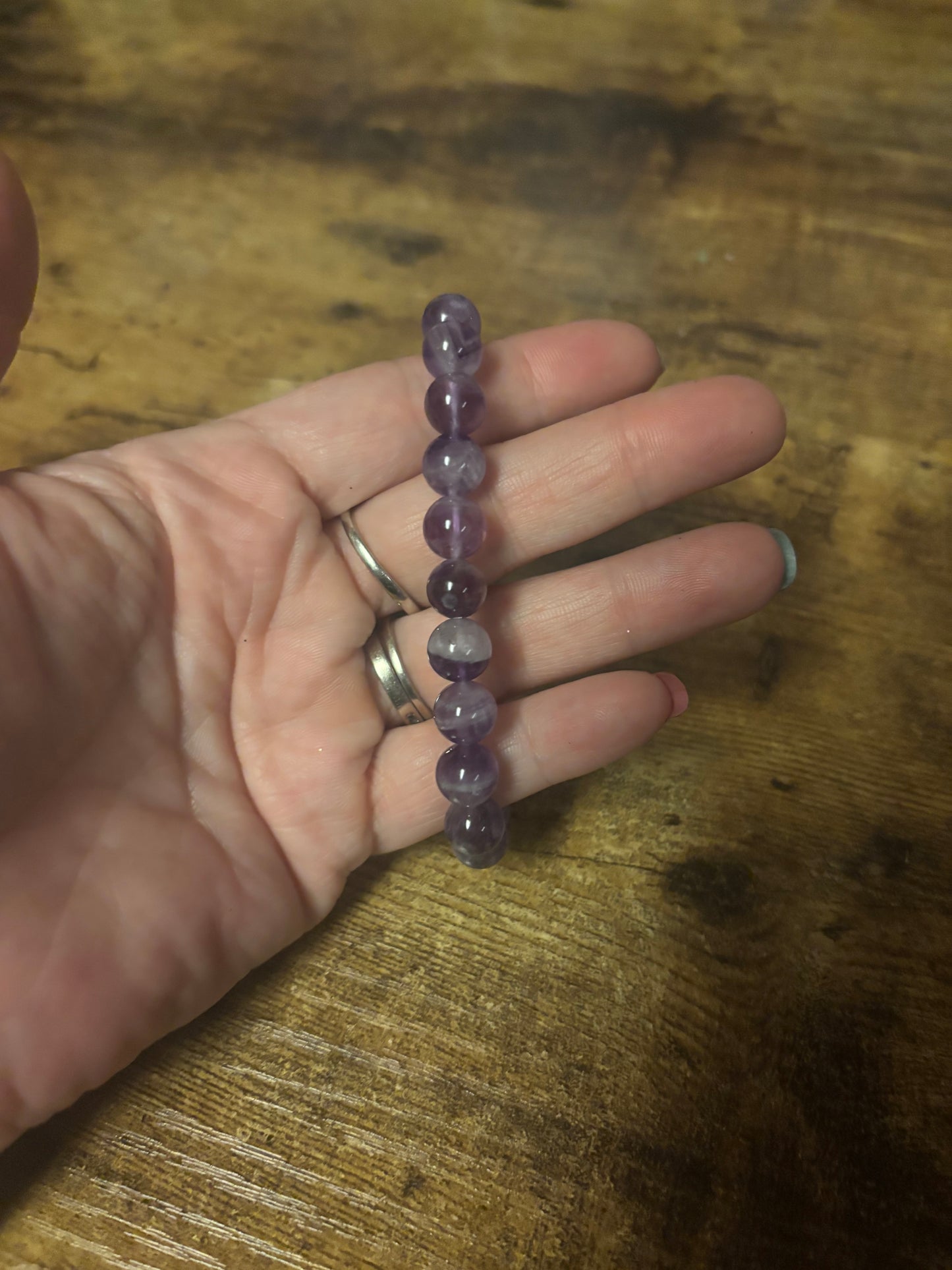 Shadowlight Guardian – Dog Tooth Amethyst & Black Tourmaline AAA Shielding & Clarity Bracelet