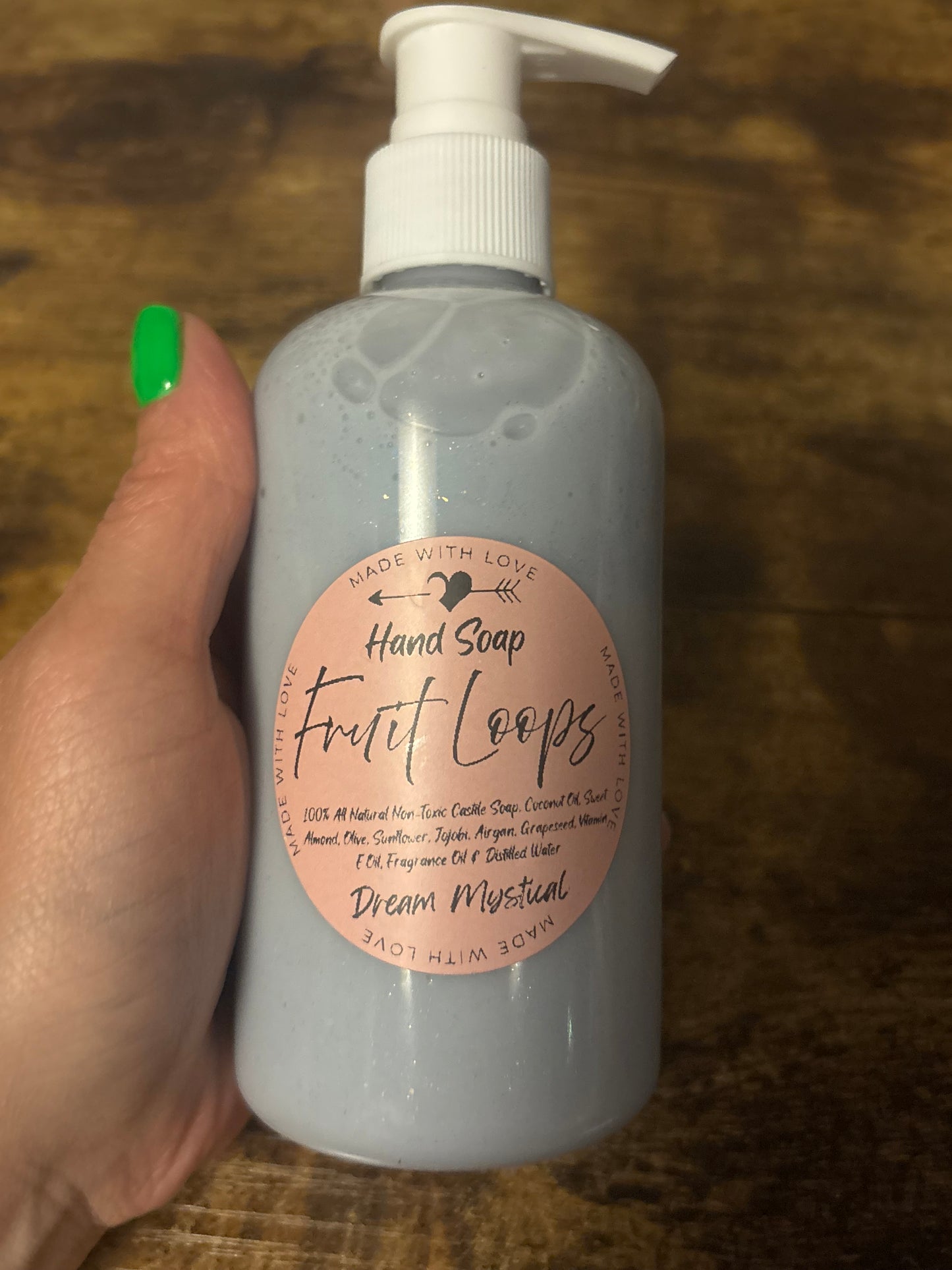 8oz All Natural Hand Soap