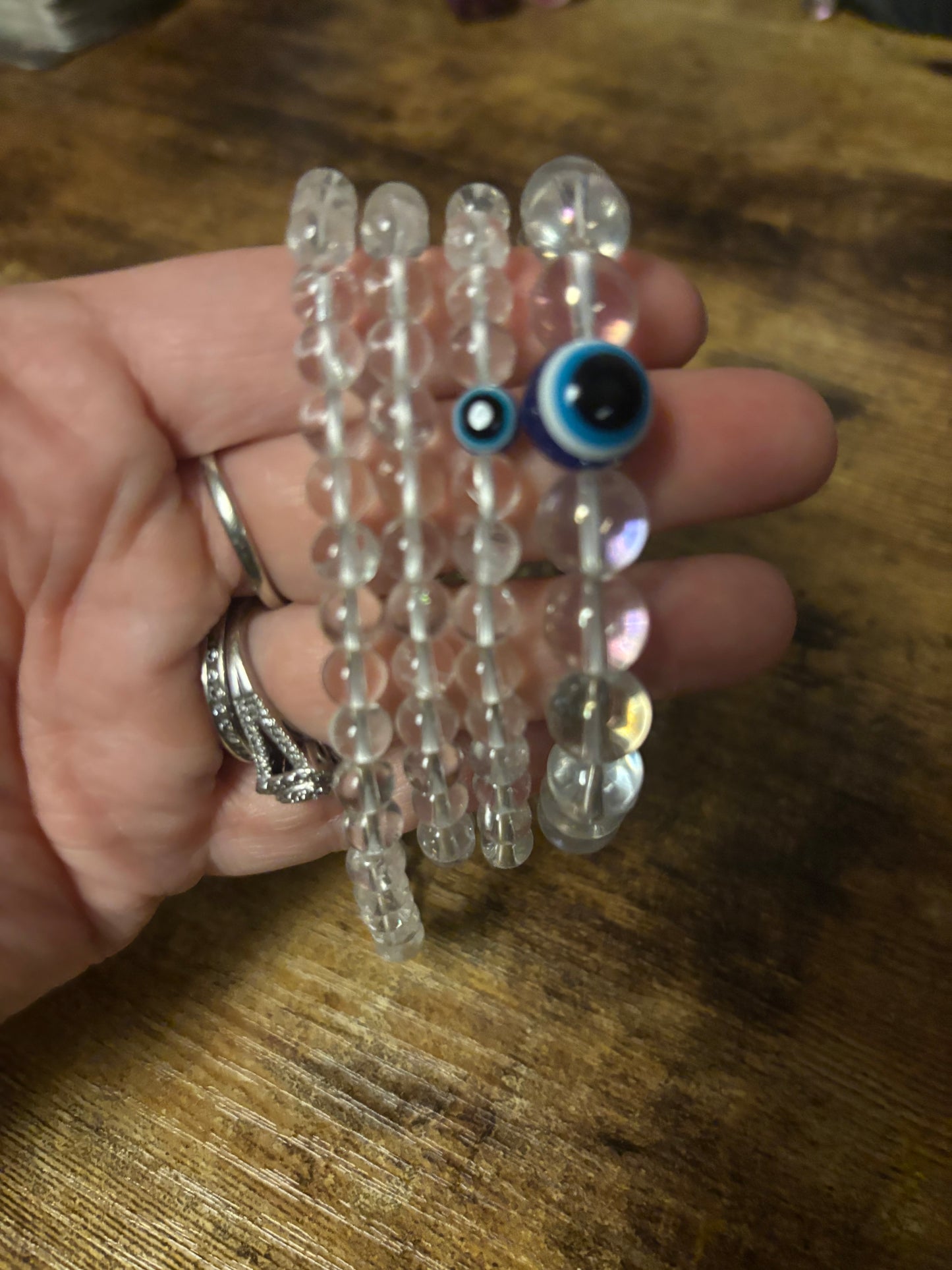 Celestial Clarity Bracelet – Clear Quartz Master Healer • High Vibration Energy