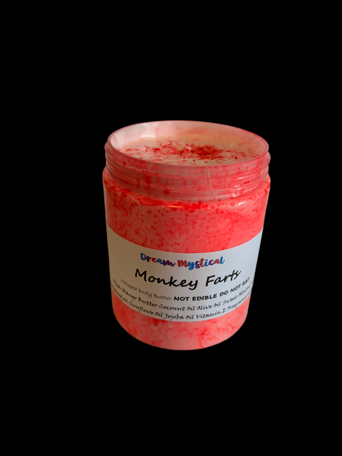 Monkey Farts Whipped Body Butter Moisturizer with Coconut Shea &Mango Butter and other natural oils for soft glowing skin