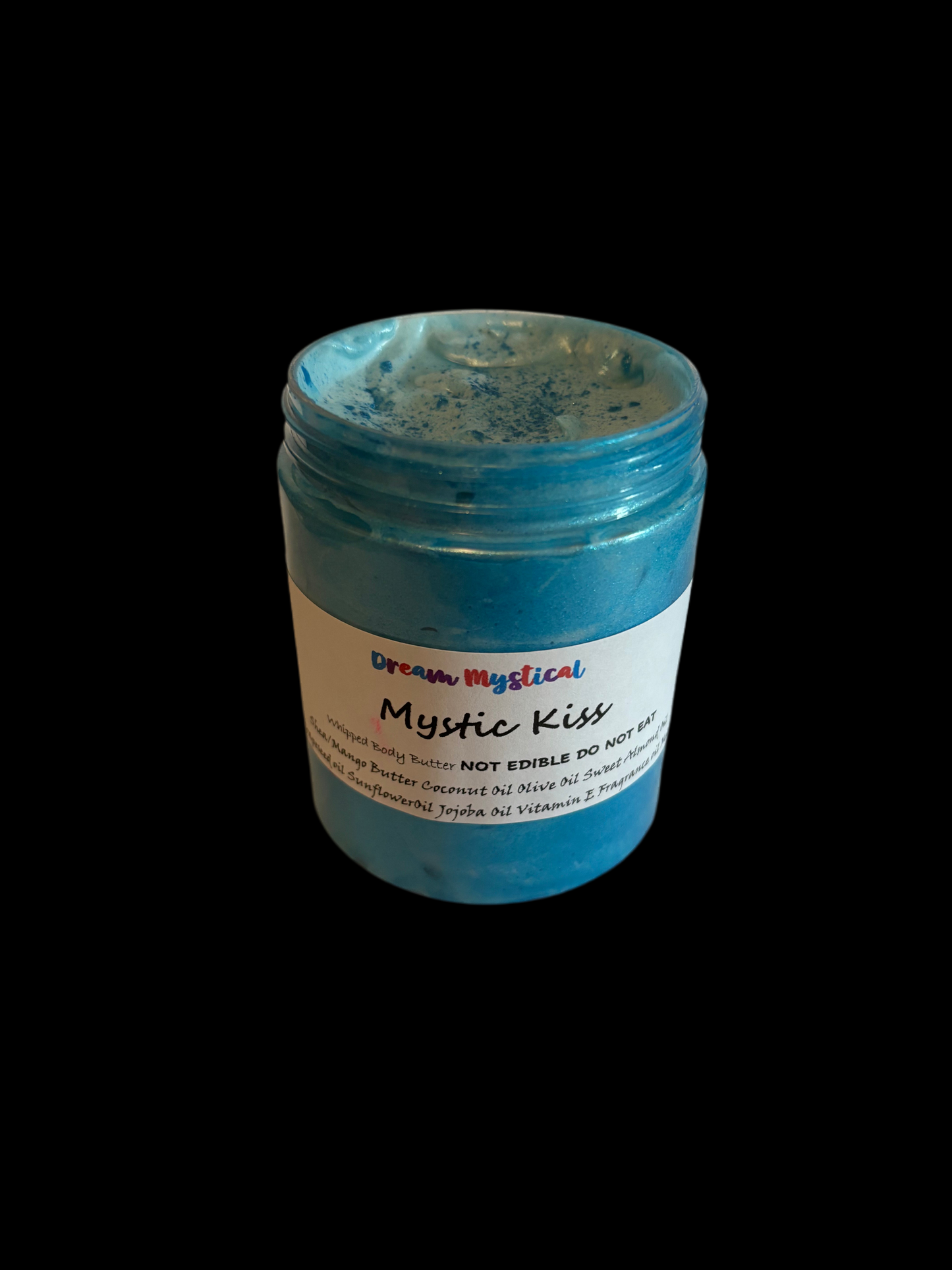 Mystic Kiss Whipped Body Butter Moisturizer with Coconut Shea &Mango Butter and other natural oils for soft glowing skin