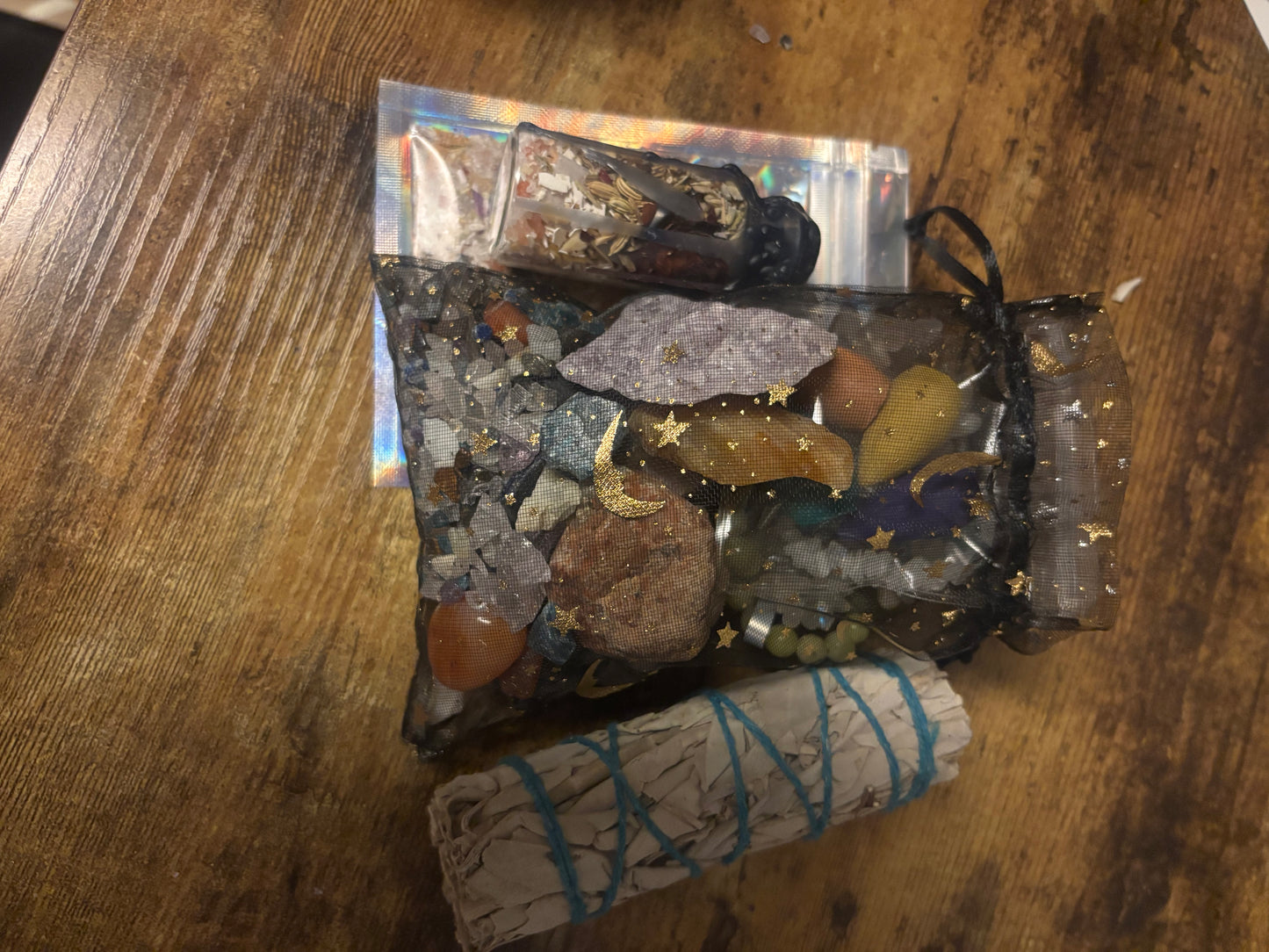 Ultimate Mystery Crystal Confetti Scoop – Witchy, Magical & Metaphysical Goodies