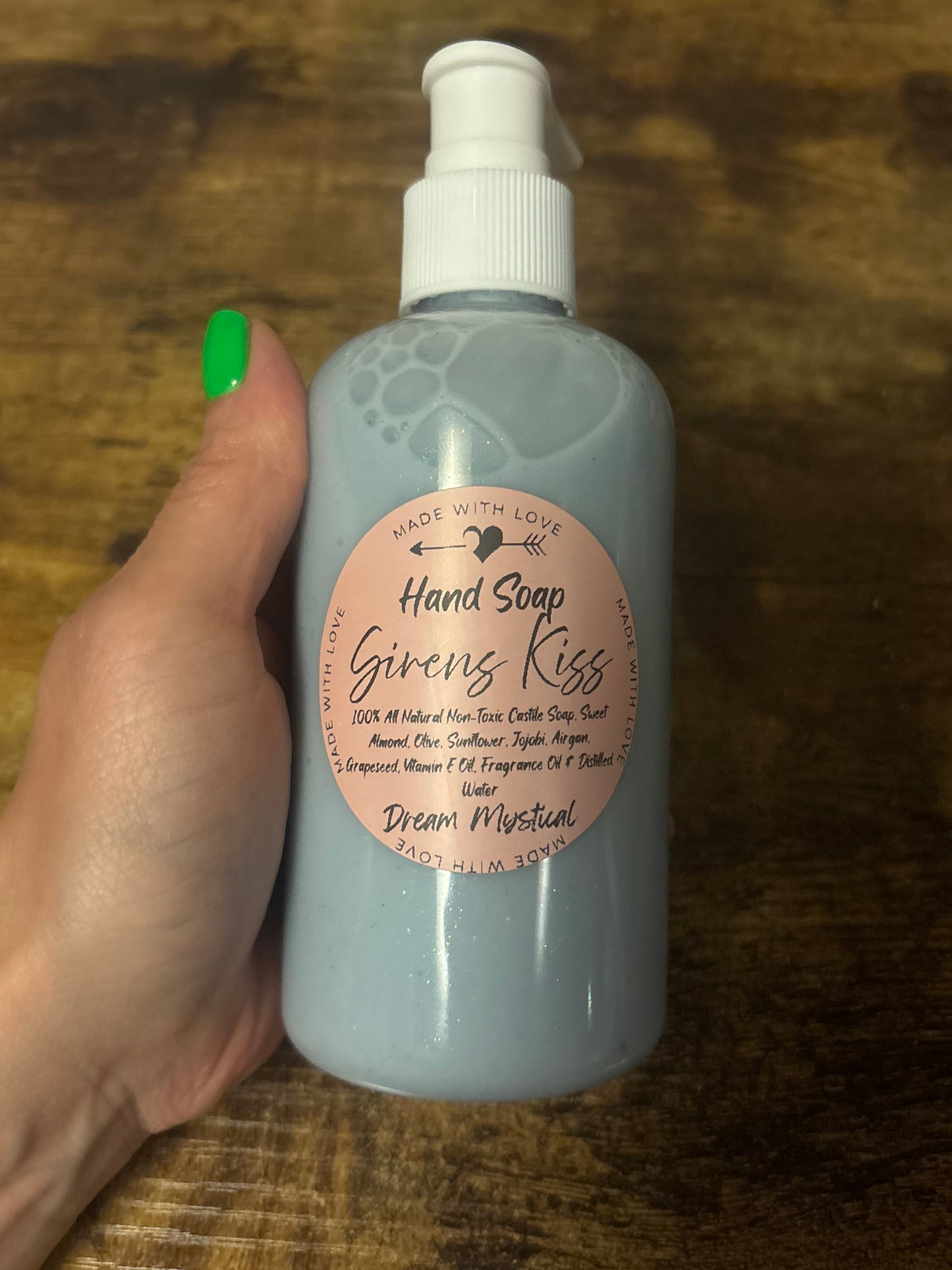 8oz All Natural Hand Soap