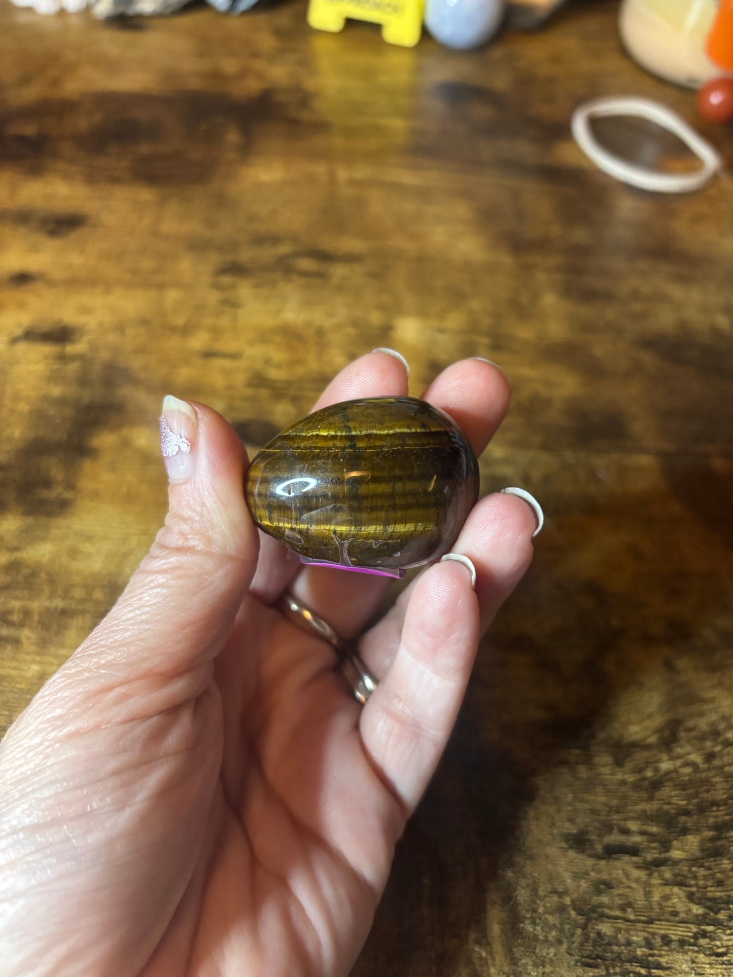 Golden Tiger’s Eye Protection Egg 🐅✨