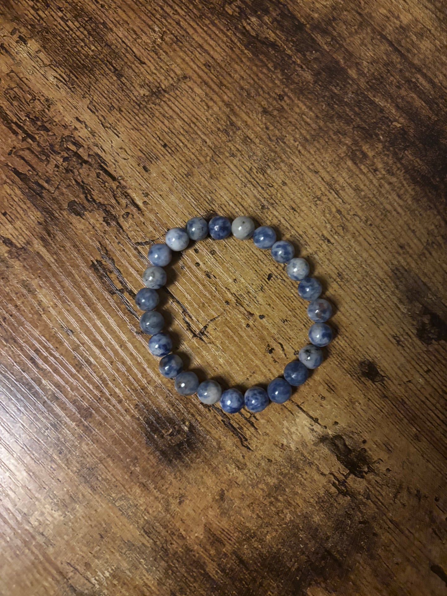 Dumortierite Wisdom Dream — Intuition & Clarity Energy 8mm natural Bead Bracelet | High Vibe Healing Crystal Jewelry