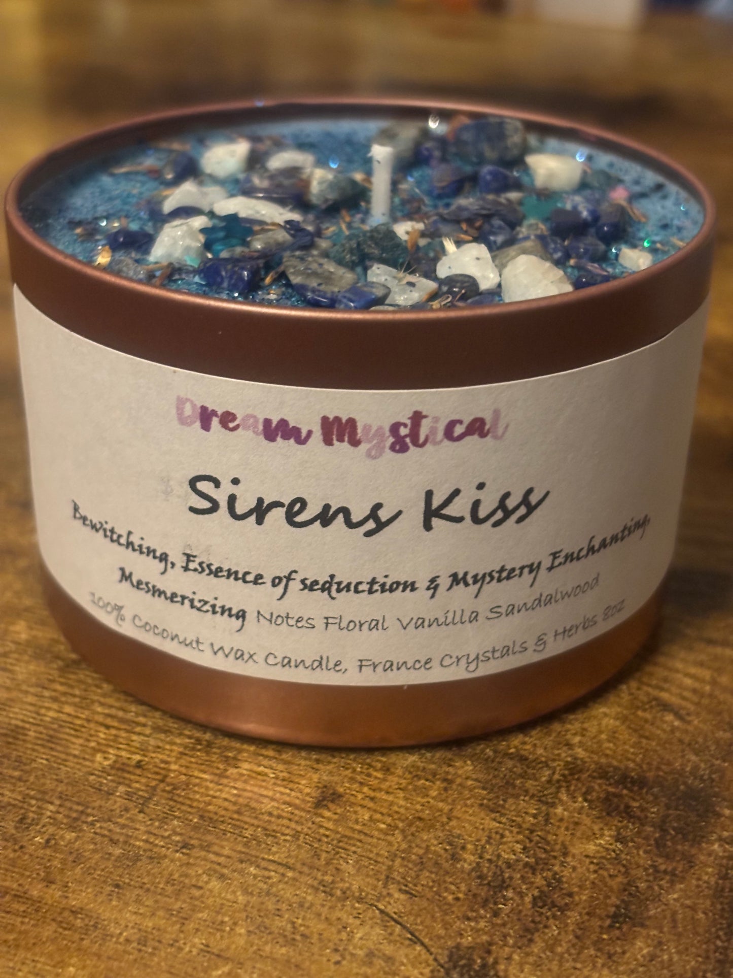 Siren’s Kiss Manifestation Candle – Seduction, Confidence & Divine Feminine Energy
