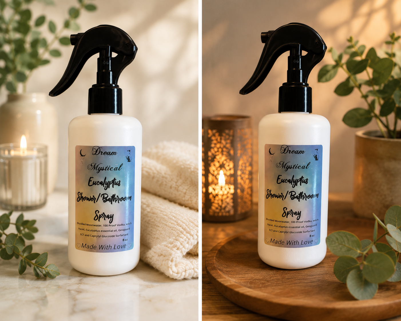Dream Mystical Eucalyptus Aroma Shower & Bathroom Spray (8 oz)