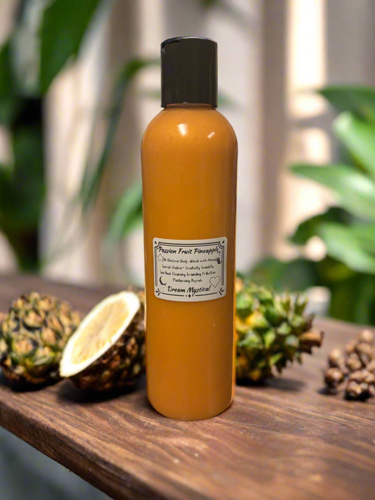 Passionfruit Pineapple All Natural Body Wash with Honey