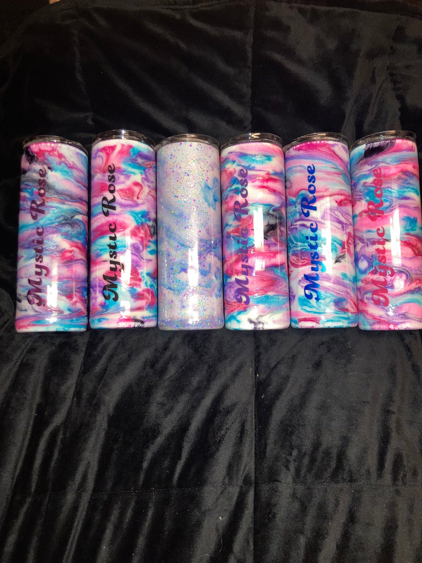 Back with the truth Bringing the dark into the light Mystic Rose Tumblers