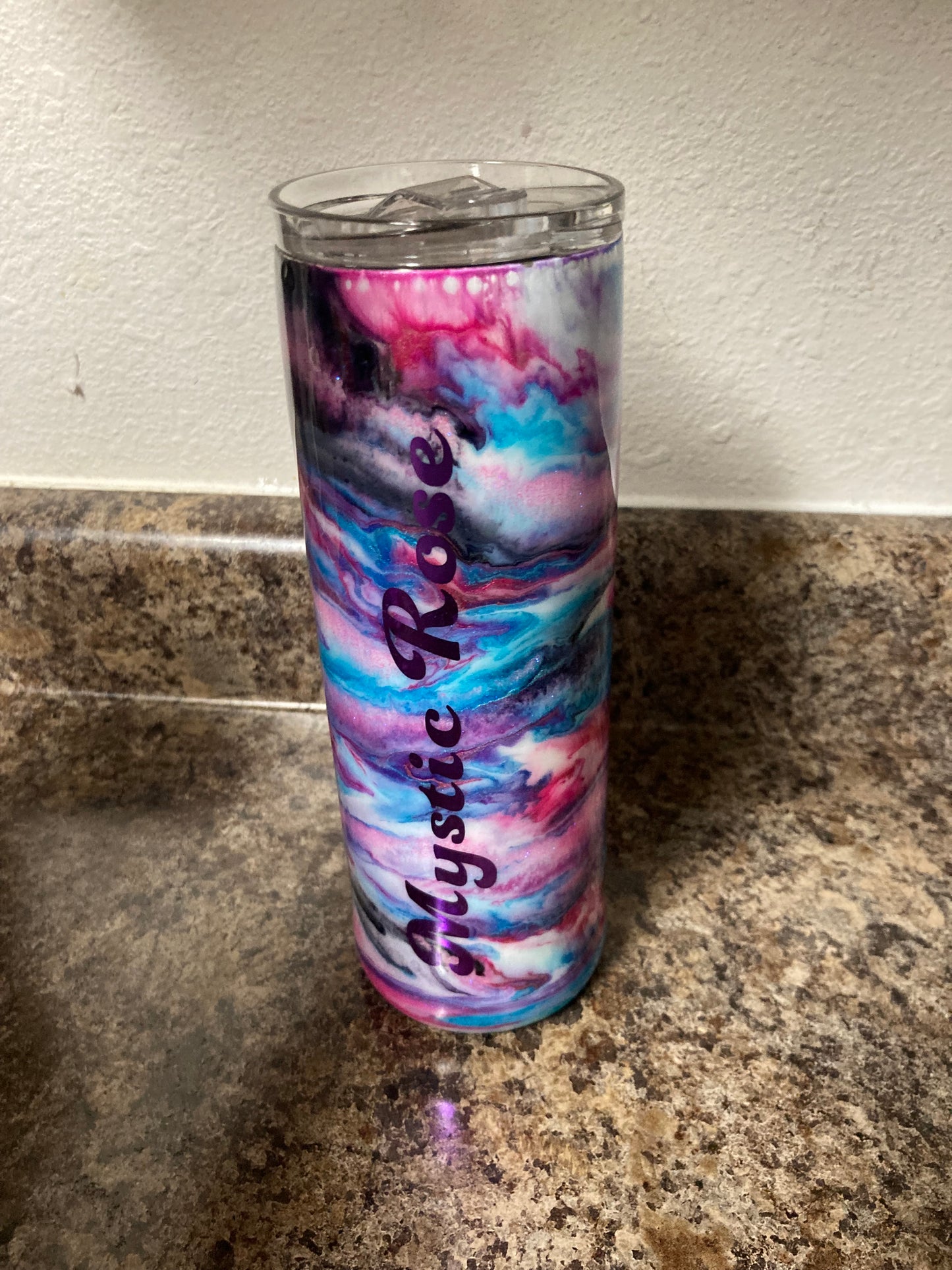 Back with the truth Bringing the dark into the light Mystic Rose Tumblers