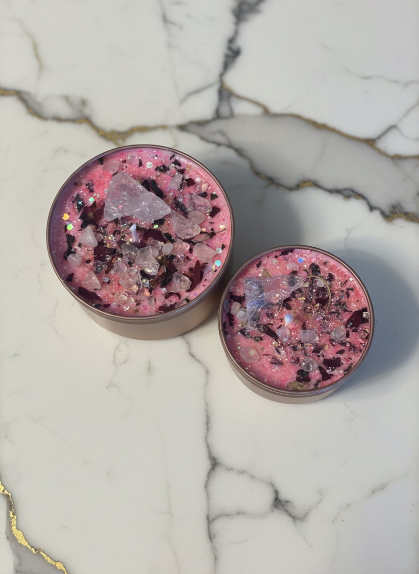 🌸 Inner Goddess – Strawberry Guava Heart Chakra Self-Love & Divine Feminine Activation Candle