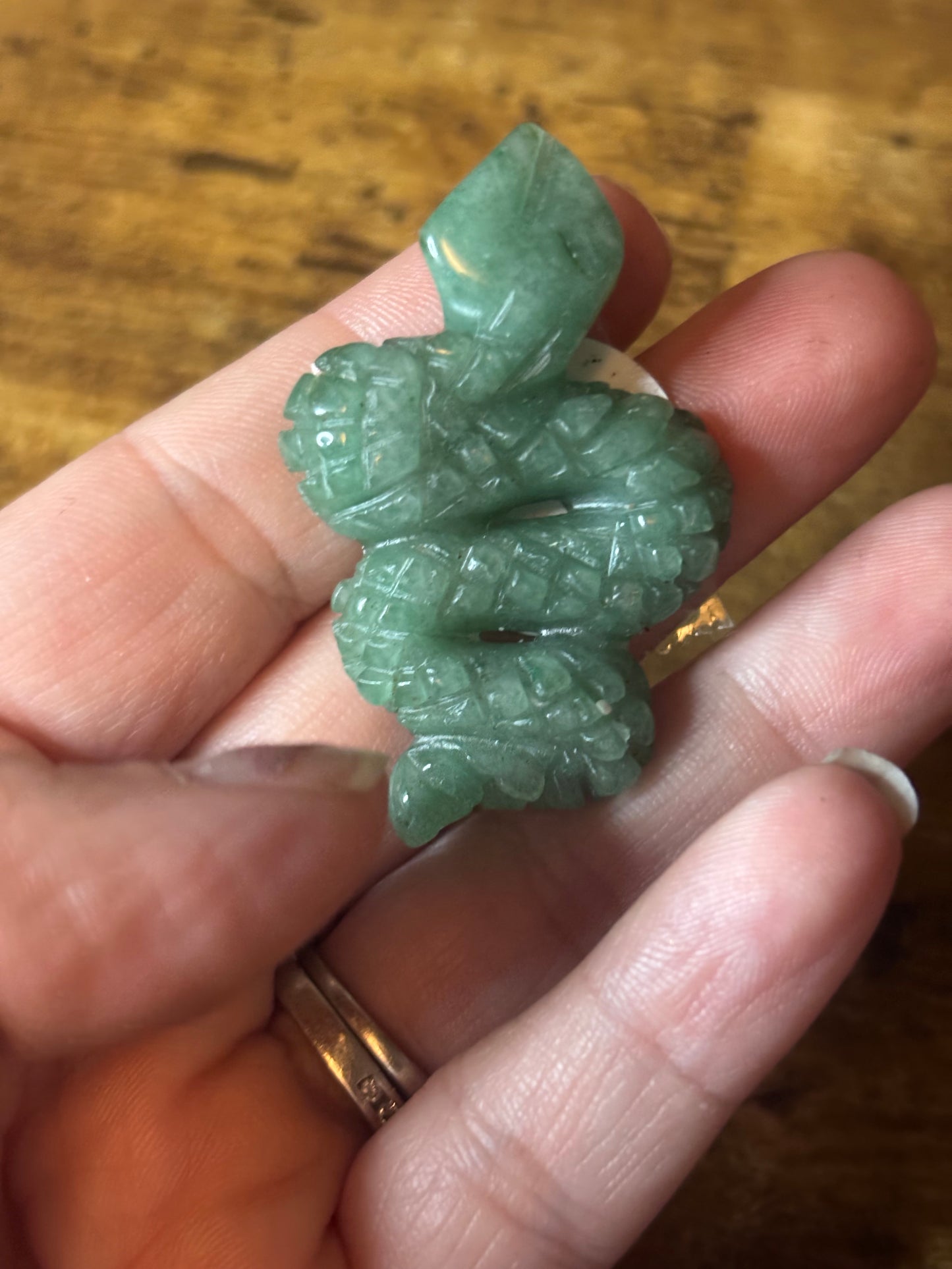 Snake Carving