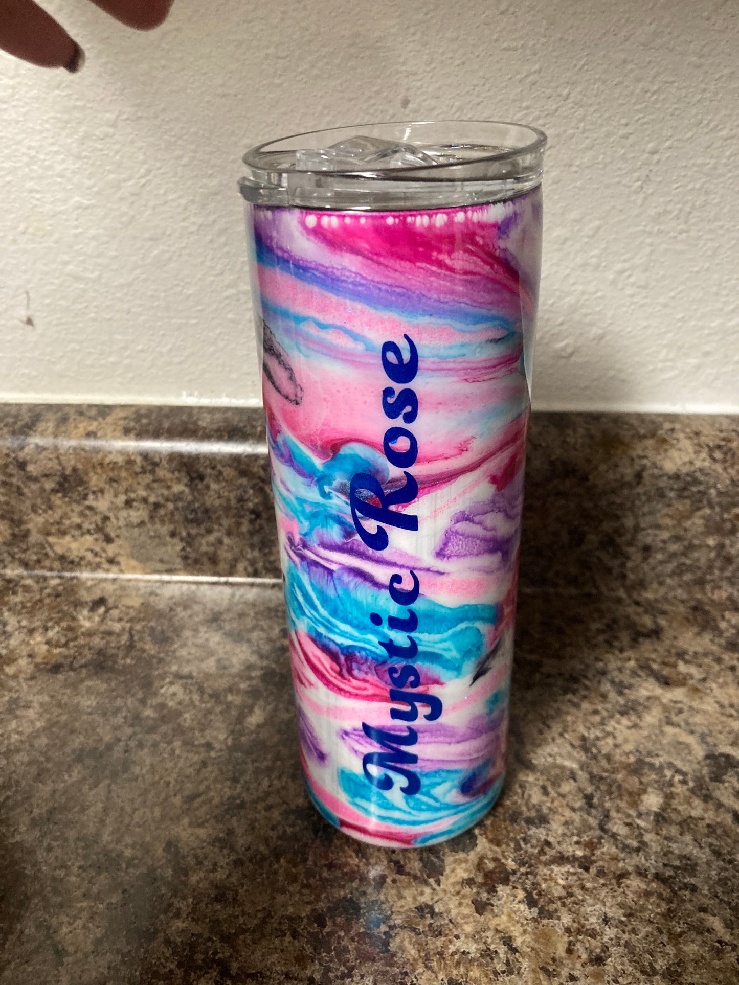Back with the truth Bringing the dark into the light Mystic Rose Tumblers