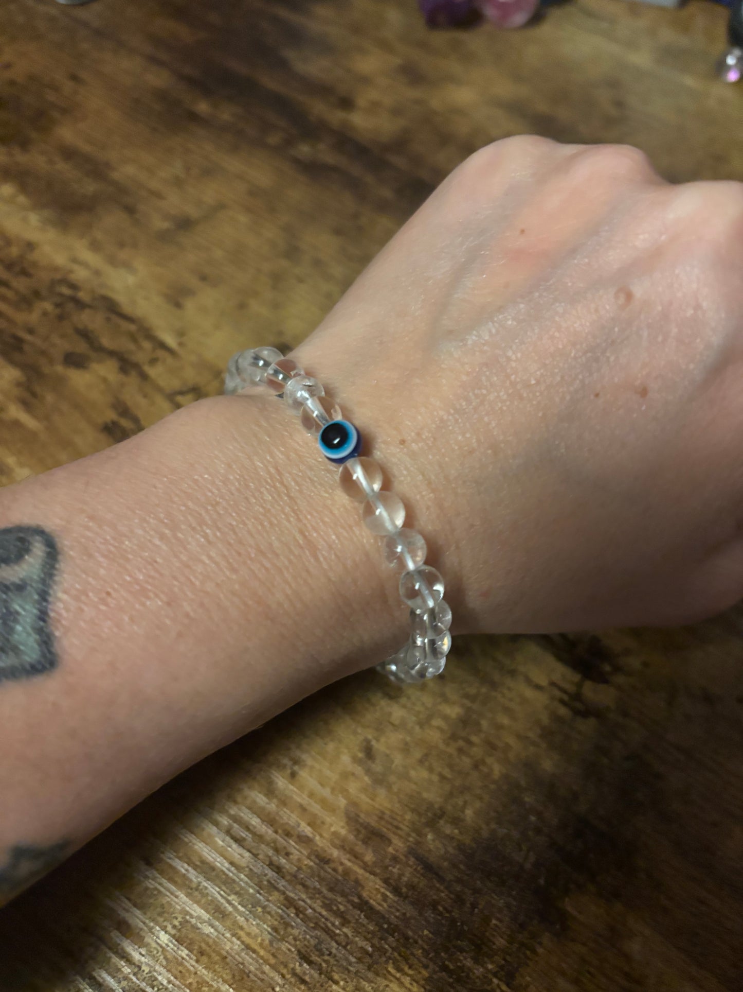 Celestial Clarity Bracelet – Clear Quartz Master Healer • High Vibration Energy