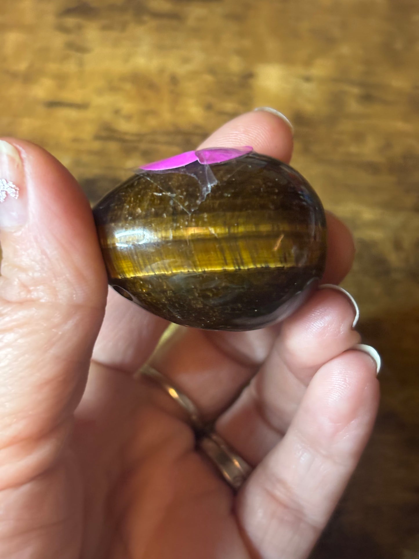 Golden Tiger’s Eye Protection Egg 🐅✨