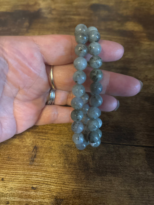 Celestial Shield Labradorite Divine Natural Crystal Bracelet Reiki Healing