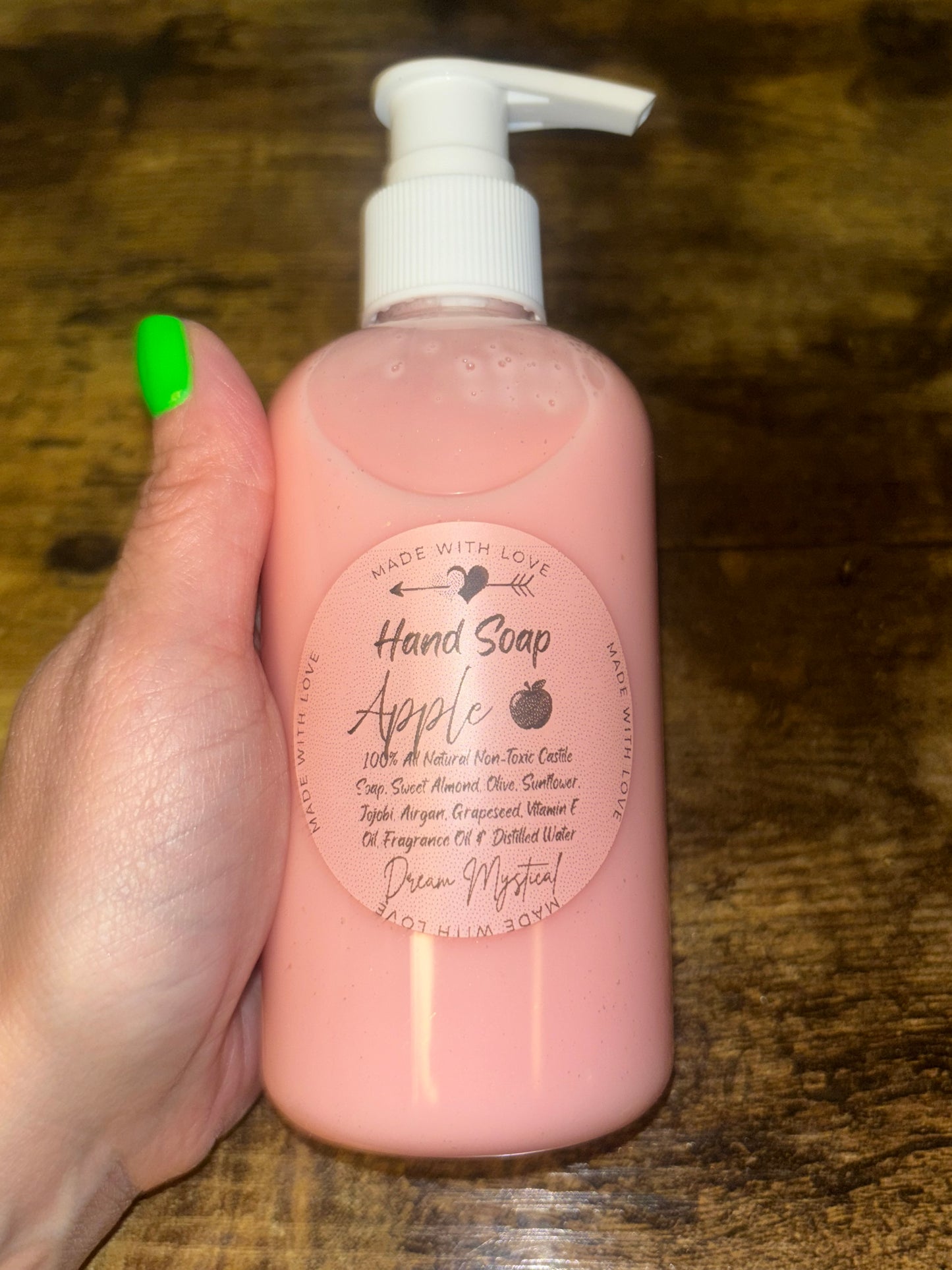 8oz All Natural Hand Soap