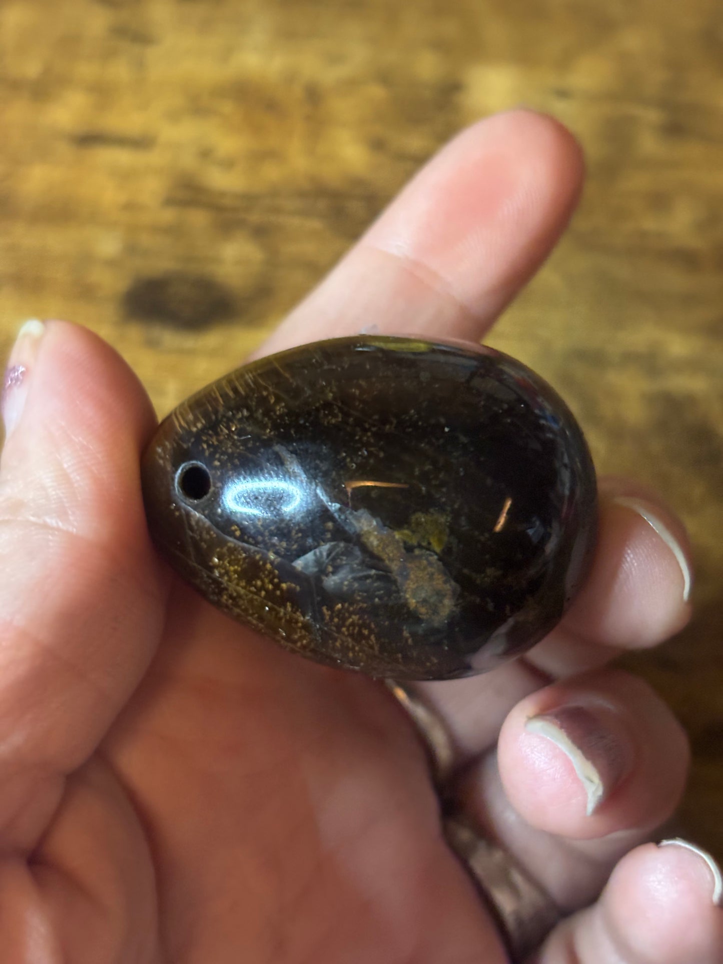 Golden Tiger’s Eye Protection Egg 🐅✨
