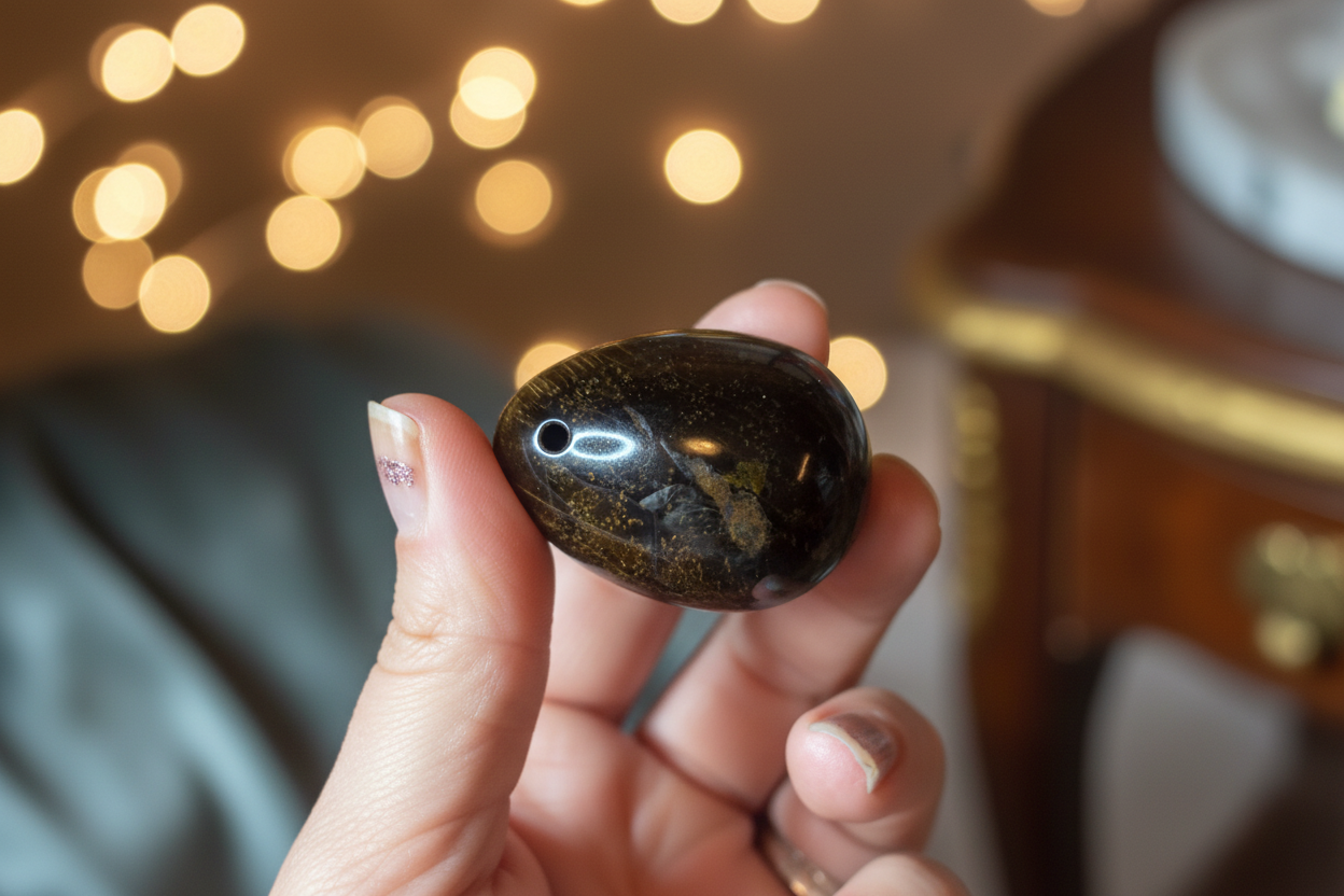 Golden Tiger’s Eye Protection Egg 🐅✨