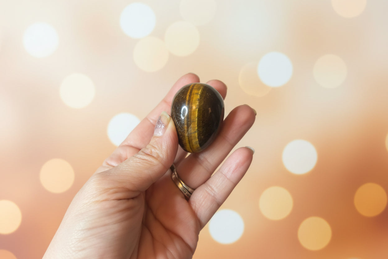Golden Tiger’s Eye Protection Egg 🐅✨
