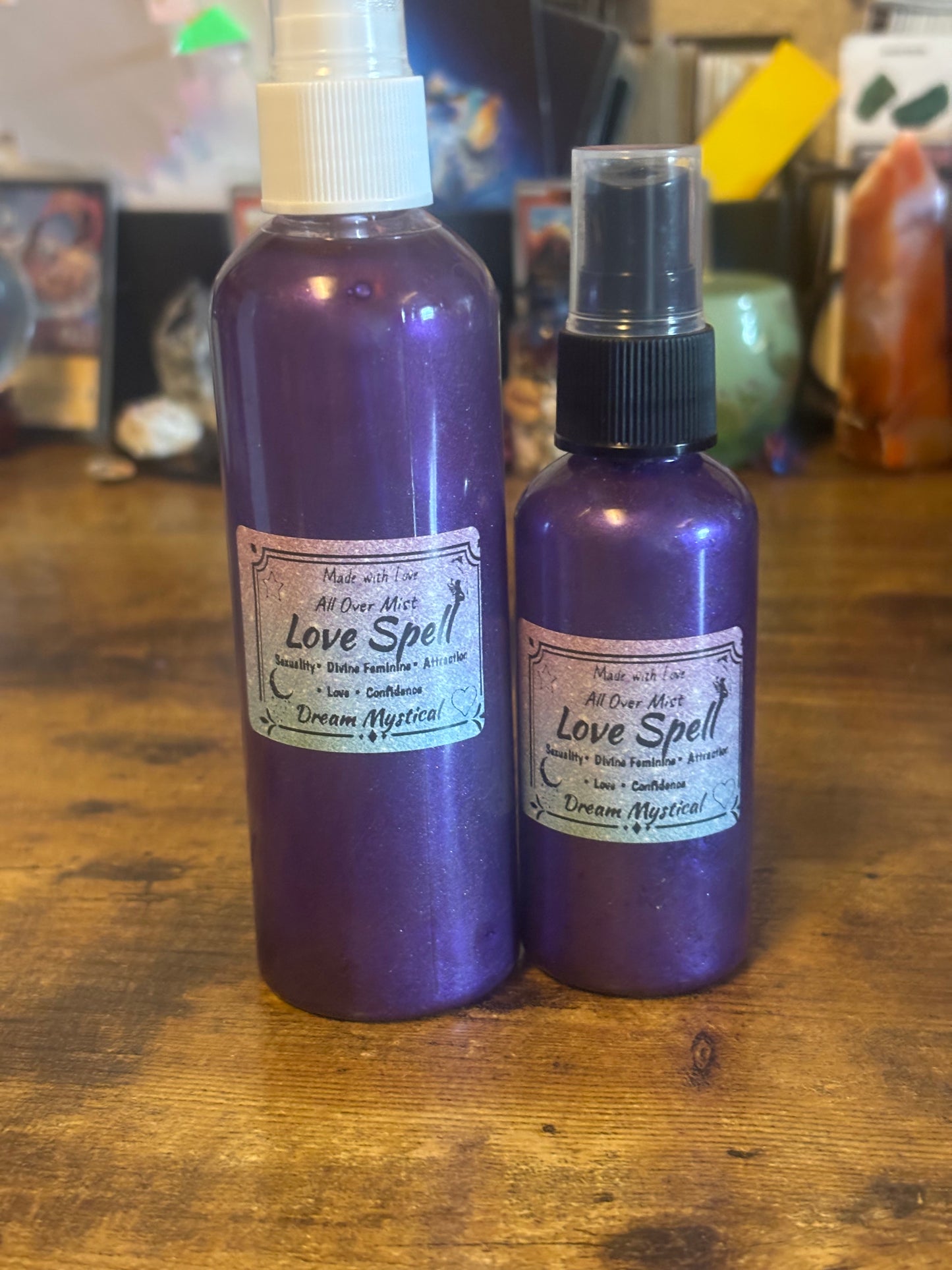 💖 Love Spell All Over Mist 💖
Love • Attraction • Sensual • Divine Feminine • Magnetic Energy • Confidence