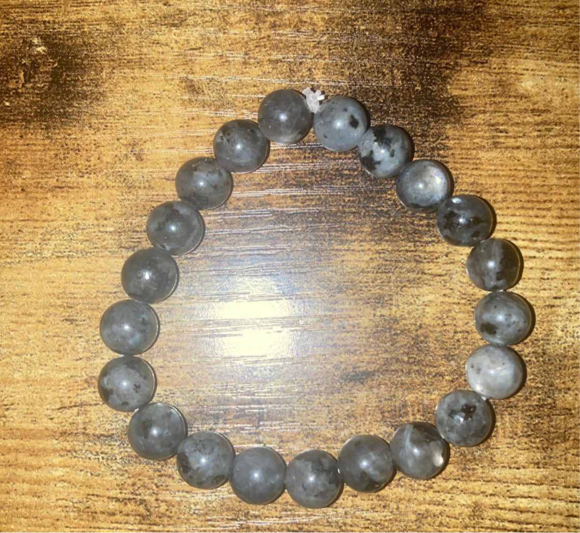 Celestial Shield Labradorite Divine Natural Crystal Bracelet Reiki Healing