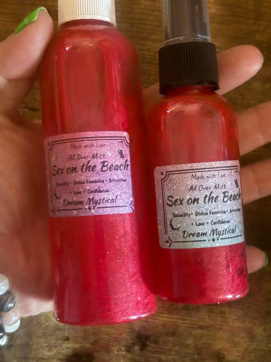 ❤️ Goddess of Love All Over Body Mist ❤️
(Sex on the Beach Inspired)
Sensual • Radiant • Divine Feminine Energy