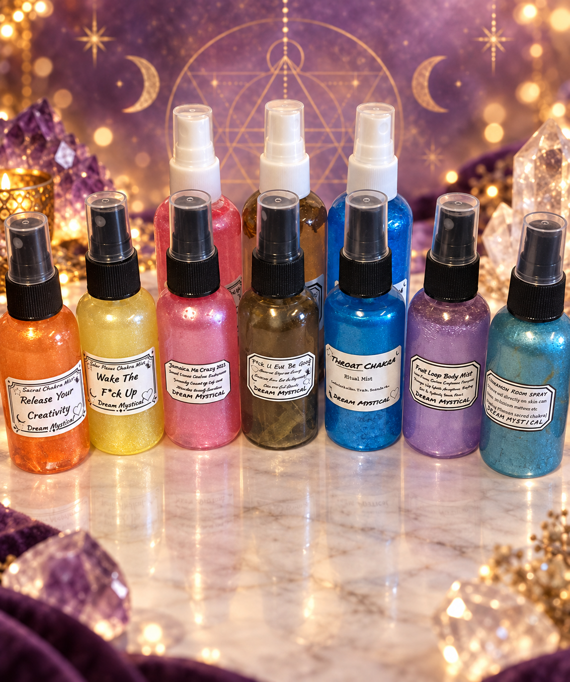 🌹 MYSTIC ROSE — HEART CHAKRA BODY MIST 💚✨