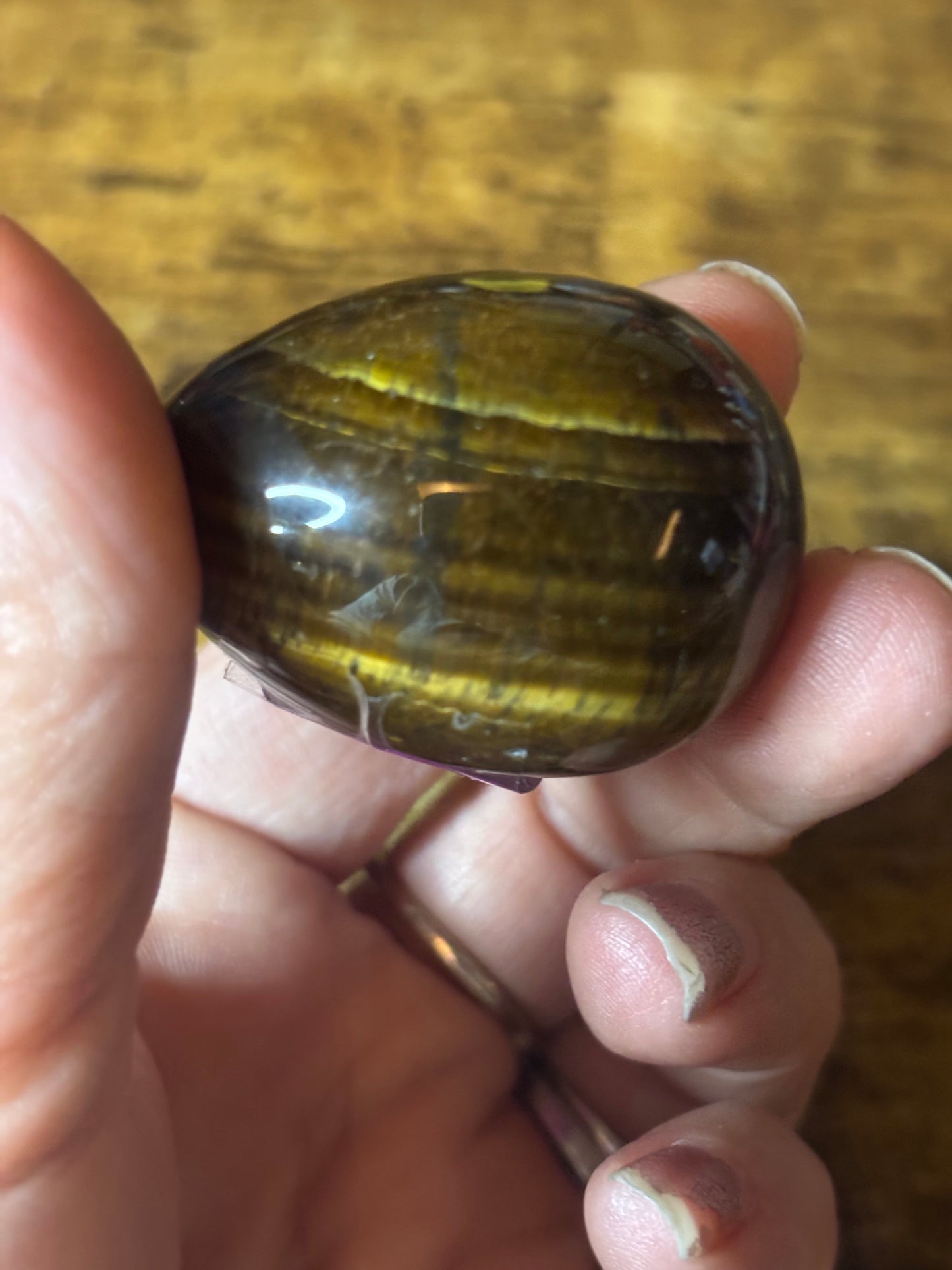 Golden Tiger’s Eye Protection Egg 🐅✨