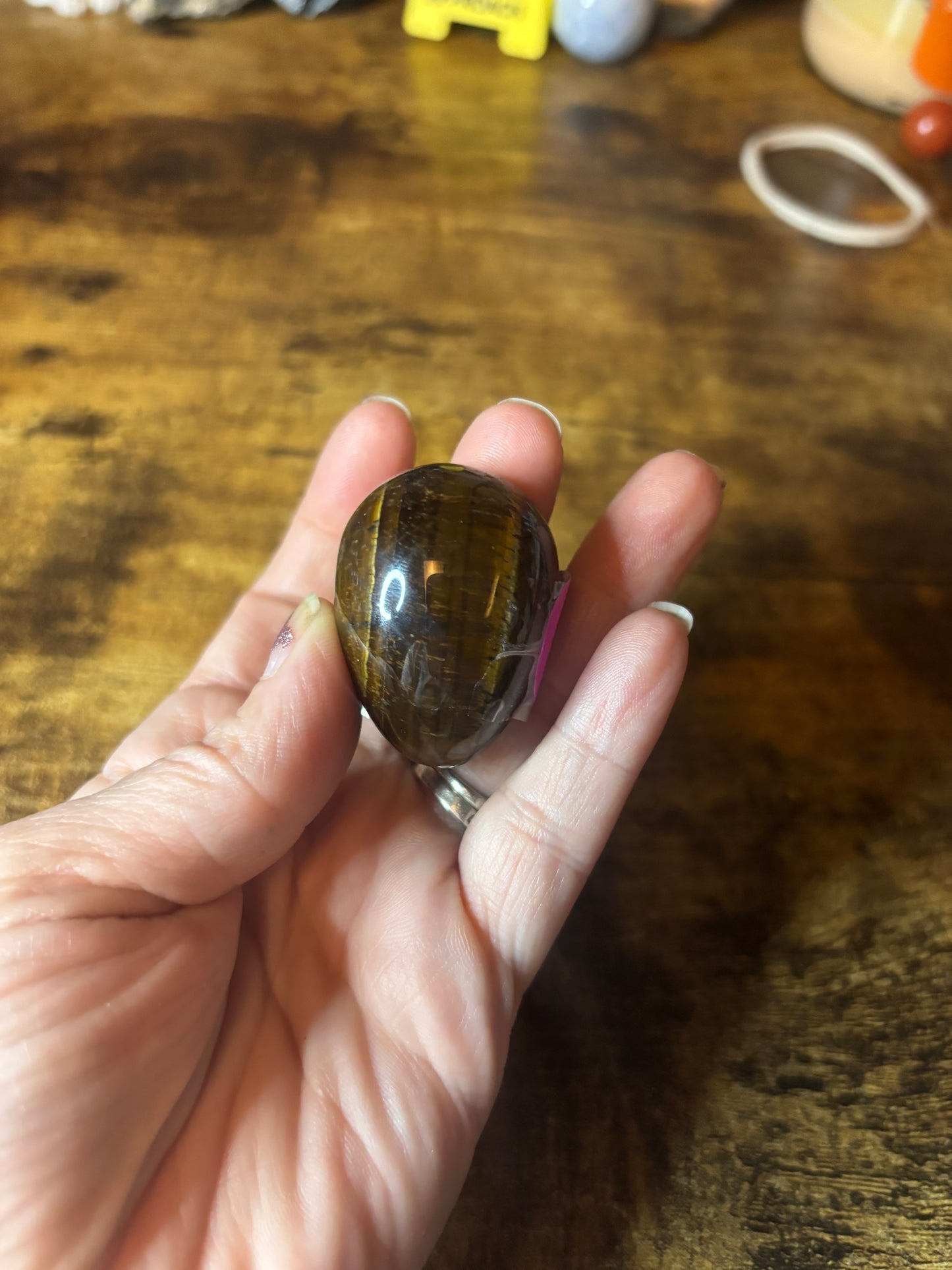 Golden Tiger’s Eye Protection Egg 🐅✨