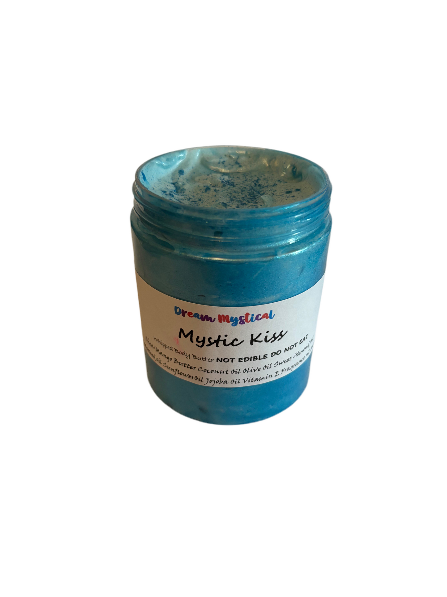 Mystic Kiss Whipped Body Butter Moisturizer with Coconut Shea &Mango Butter and other natural oils for soft glowing skin