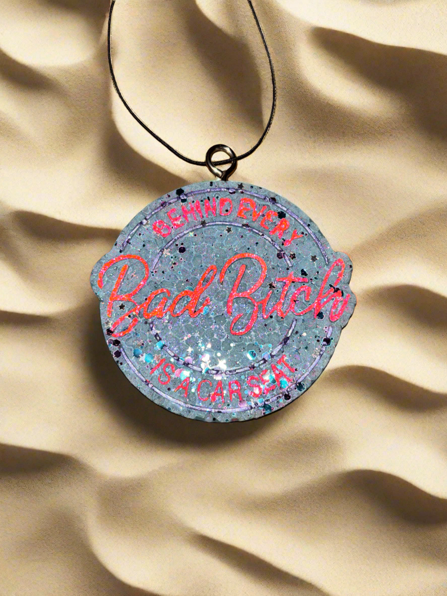 Behind Every Bad Bitch Is A Car Seat Aroma Beads Freshie Car•Home•Office• Bathroom•Closet