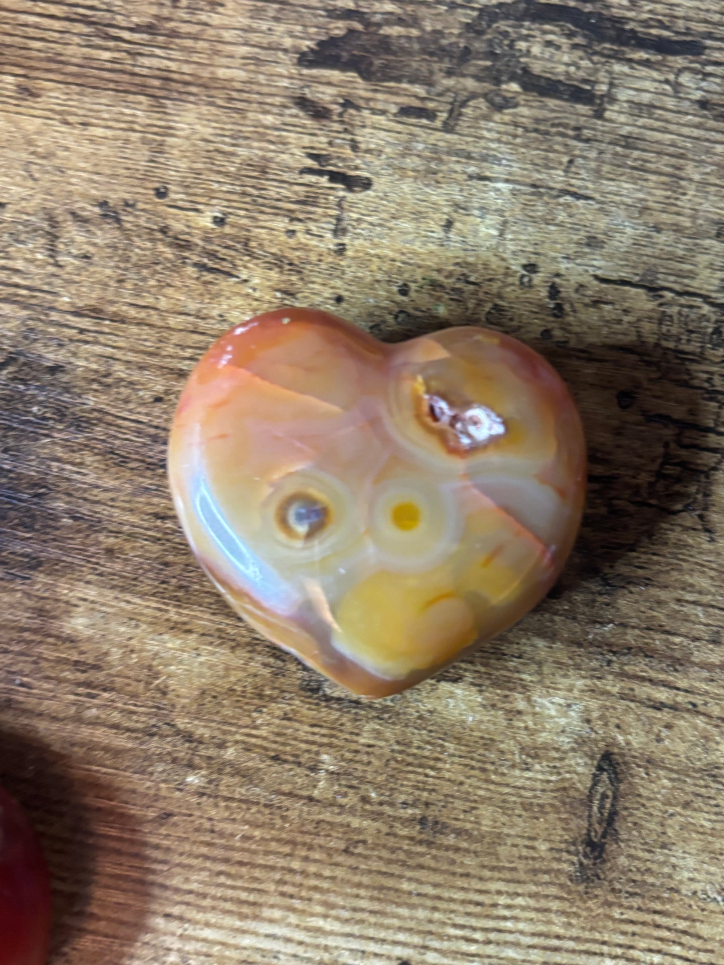Soul Flame Carnelian Hearts Sacral Chakra Activation •Fire Energy •Creativity • Courage Passion • Protection • Vitality • Grounding