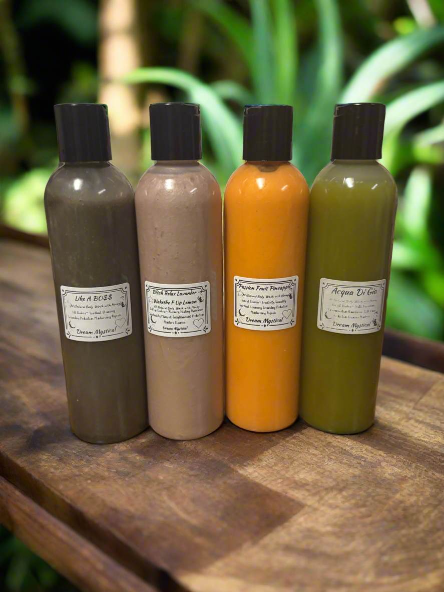 Passionfruit Pineapple All Natural Body Wash with Honey
